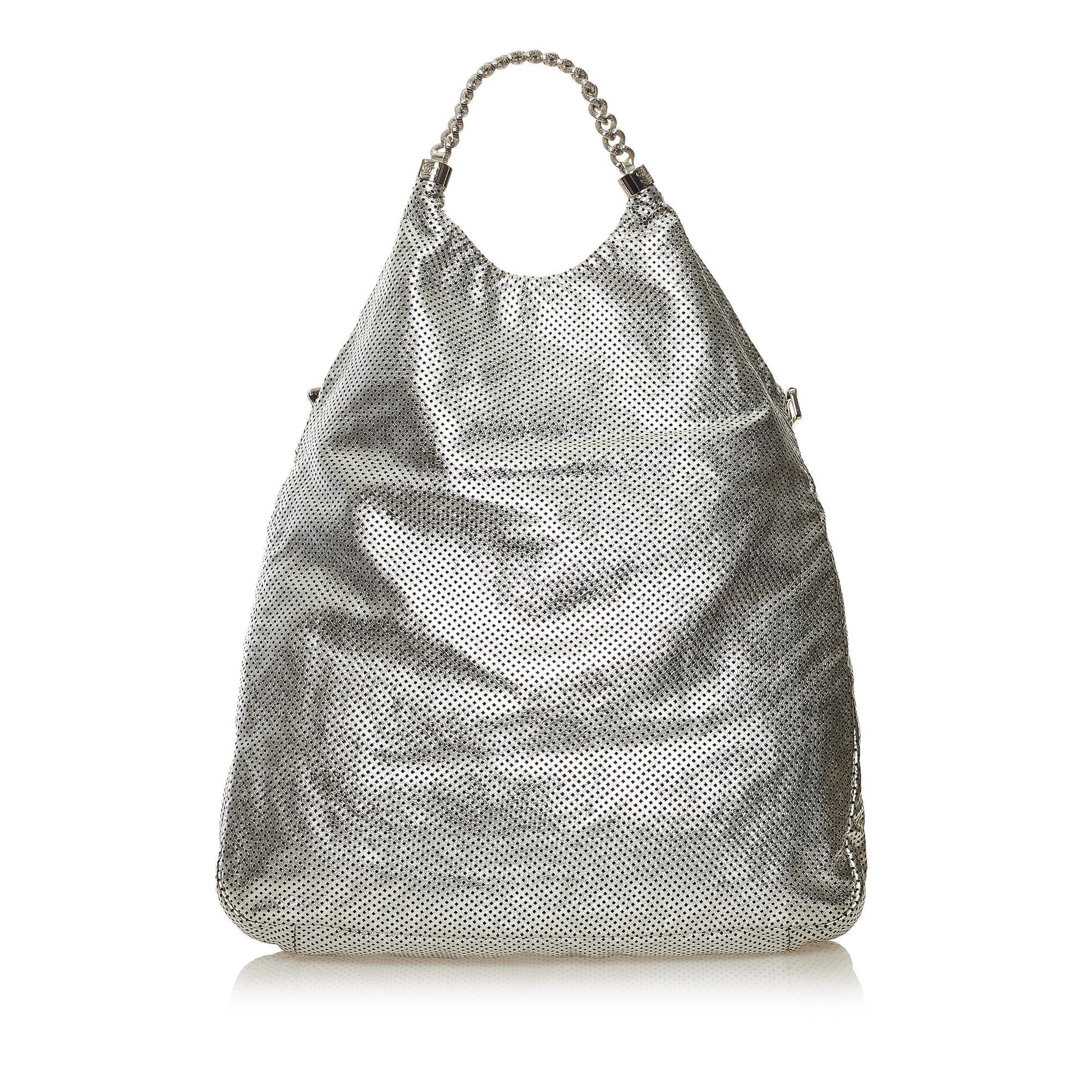 Chanel Punching Perforated Satchel SHG Leather Satchel Bag
