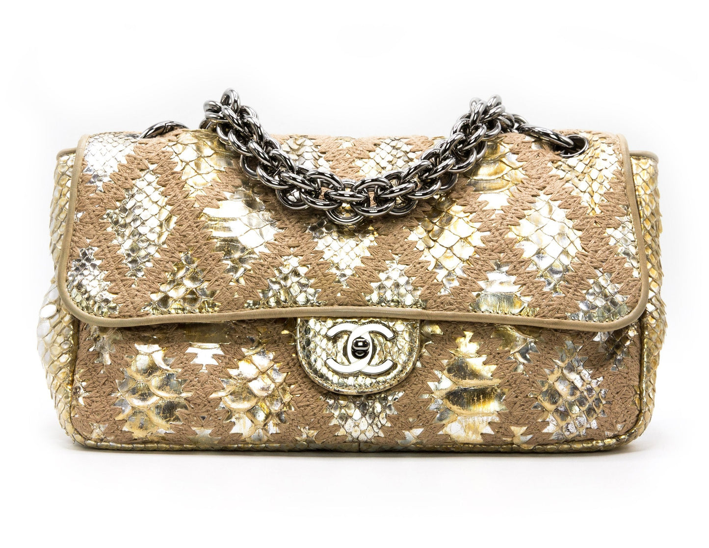 Chanel Gold Shoulder Bag