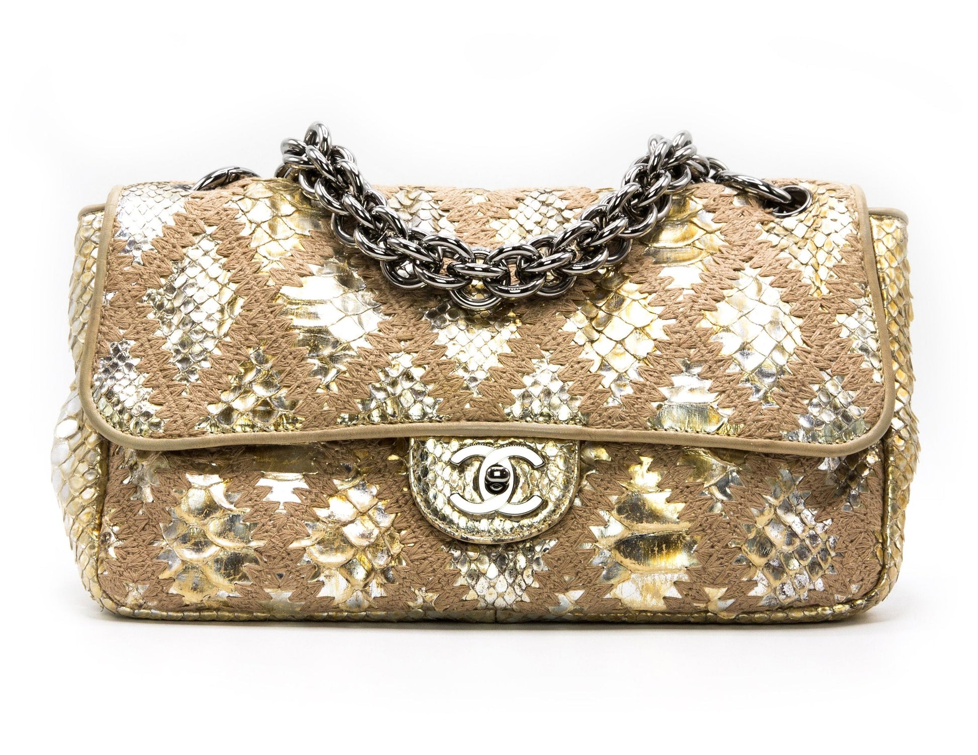 Chanel Gold Shoulder Bag