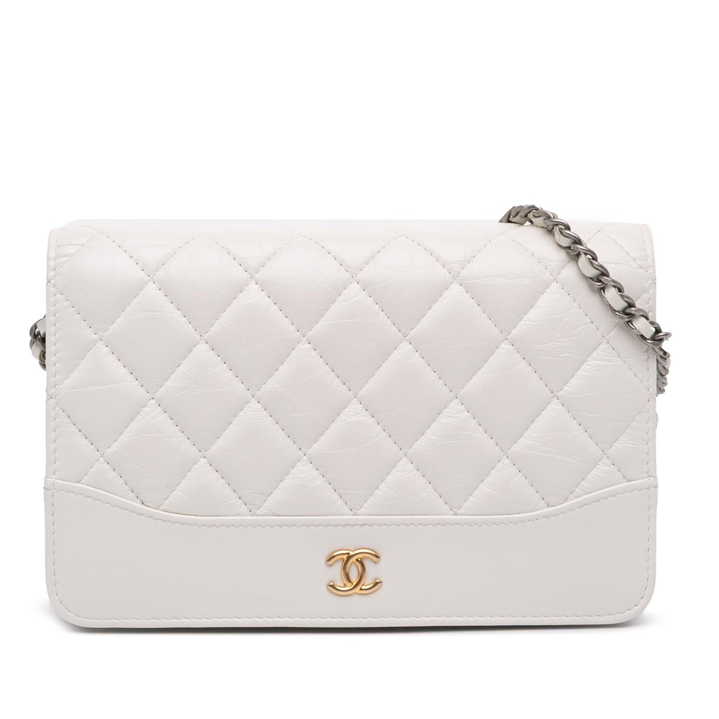 Chanel Quilted Aged Calfskin Gabrielle On Wallet Case Chain 2