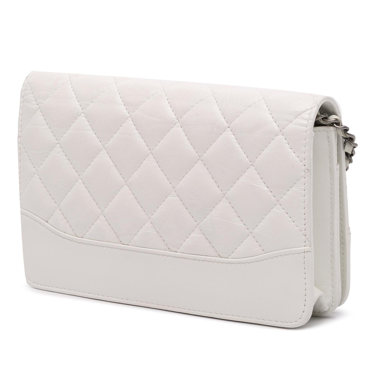 Chanel Quilted Aged Calfskin Gabrielle On Wallet Case Chain 2