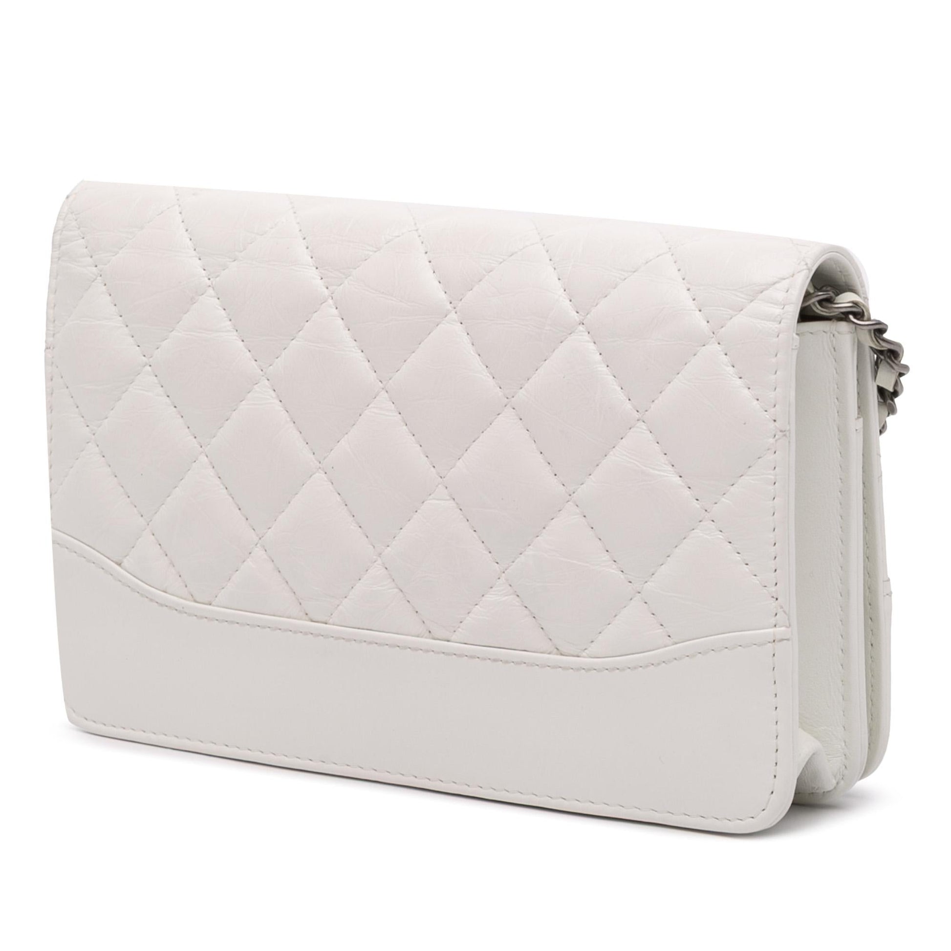 Chanel Quilted Aged Calfskin Gabrielle On Wallet Case Chain 2