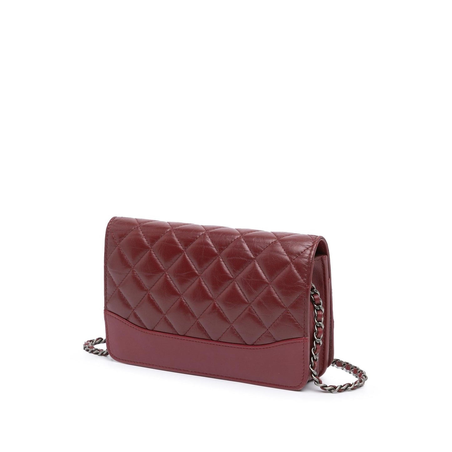Chanel Quilted Aged Calfskin Gabrielle on Wallet Case Chain 1