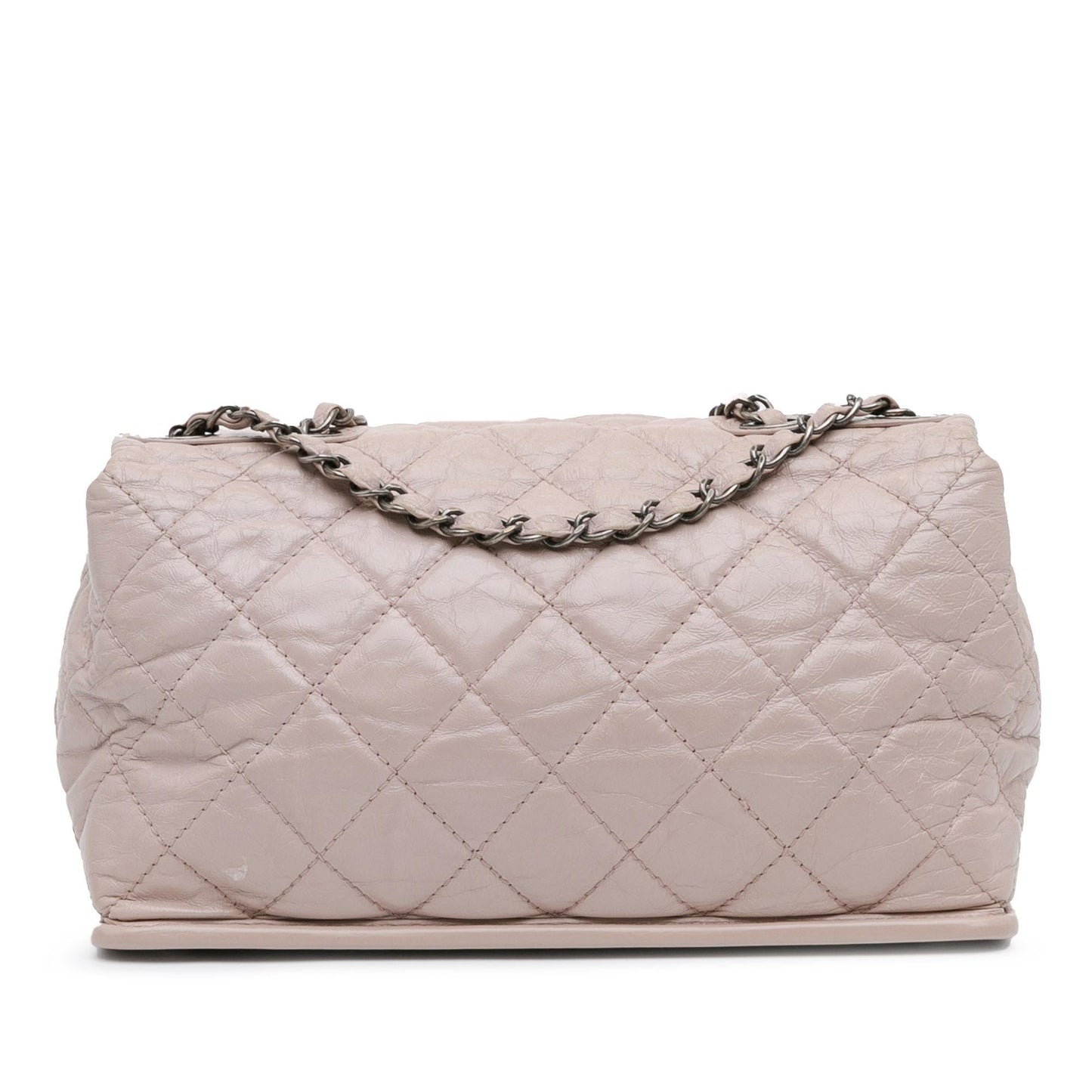 Chanel Quilted Aged Calfskin Single Flap (Shg-Vbvxcu) Bag