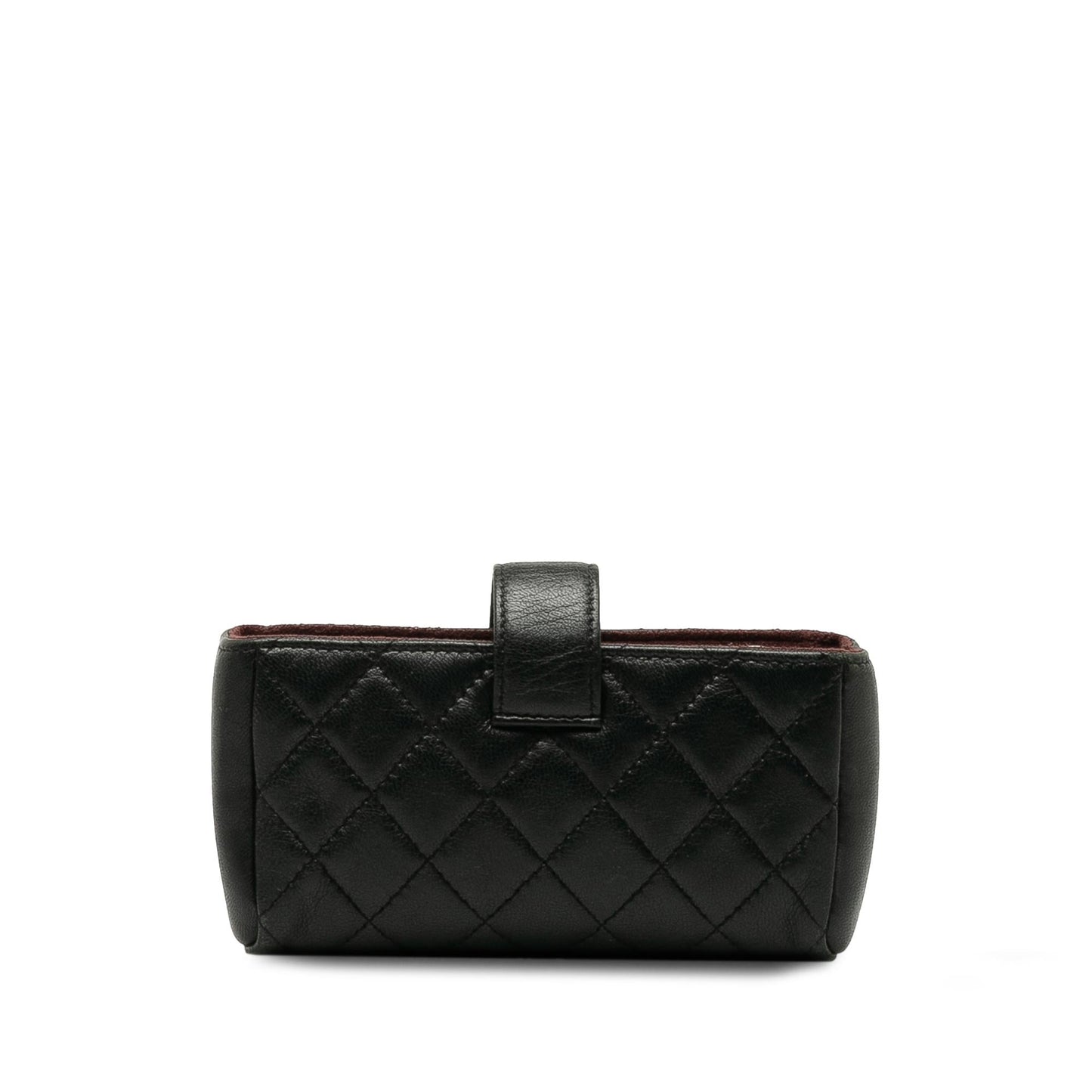 Chanel Quilted CC O-Phone Holder Handbag