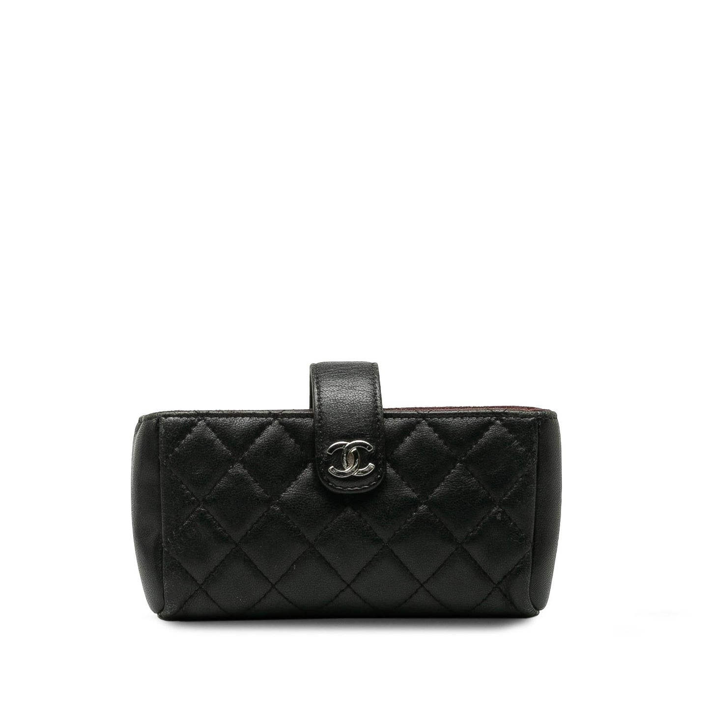 Chanel Quilted CC O-Phone Holder Handbag