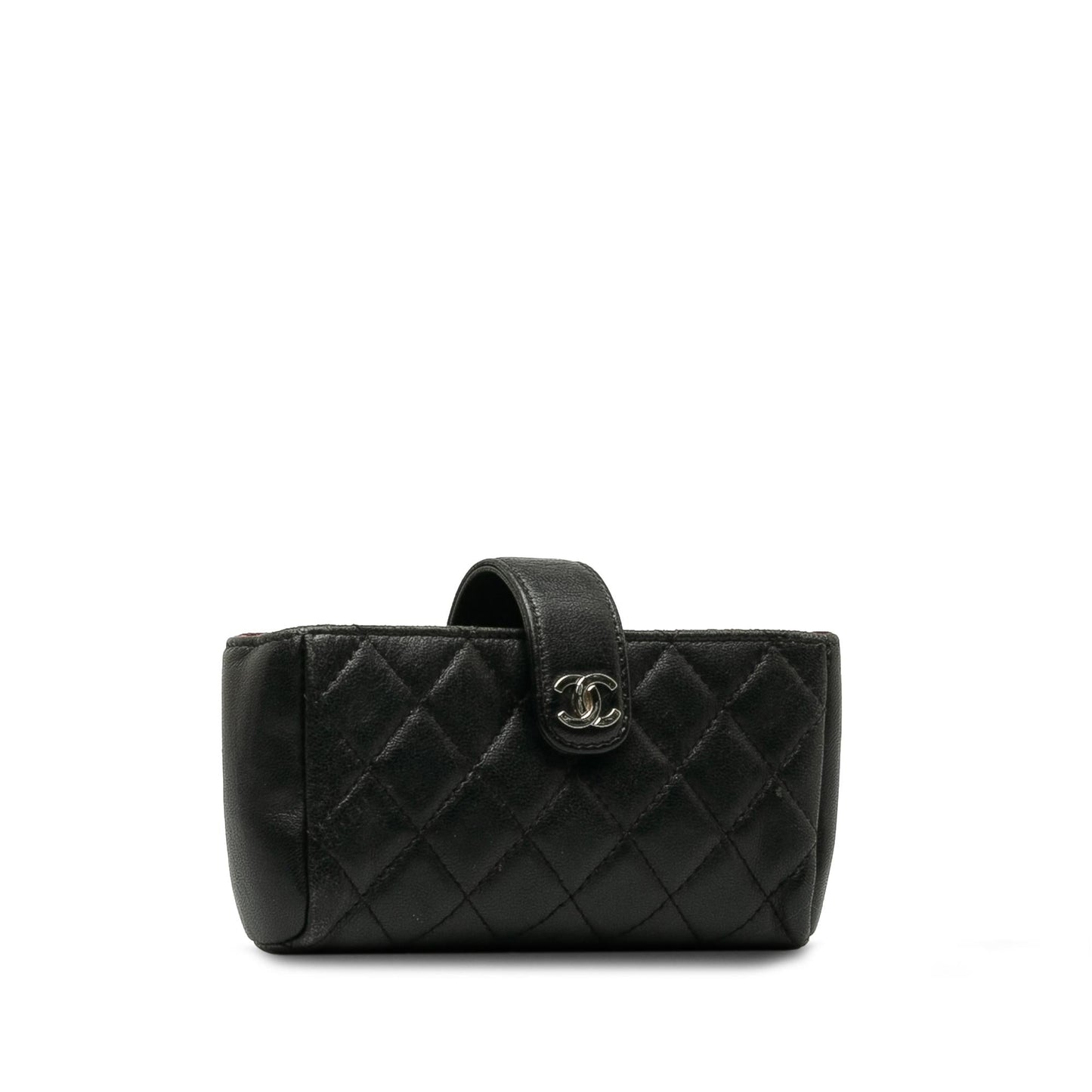Chanel Quilted CC O-Phone Holder Handbag