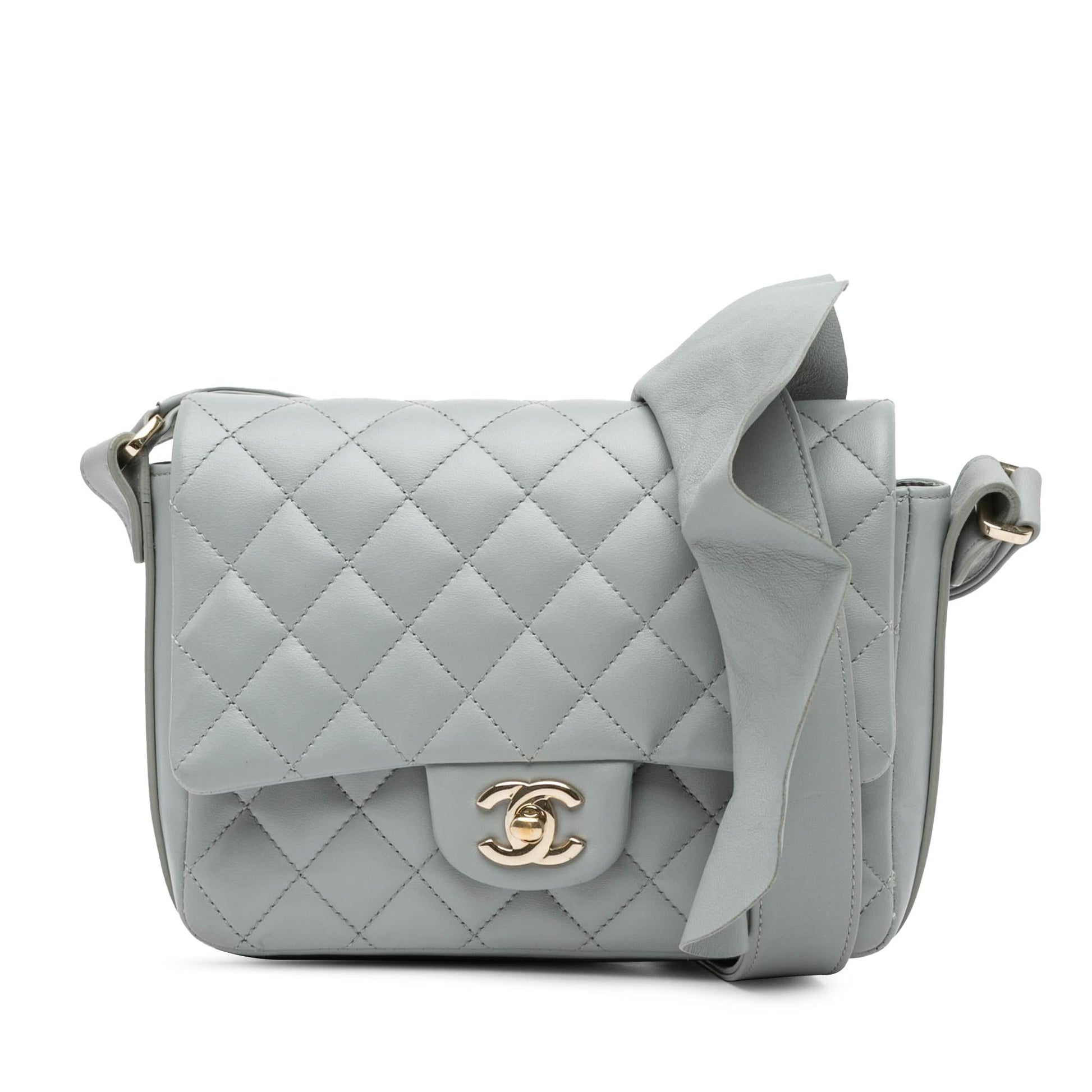 Chanel Quilted Calfskin Bolero de Flap Handbag