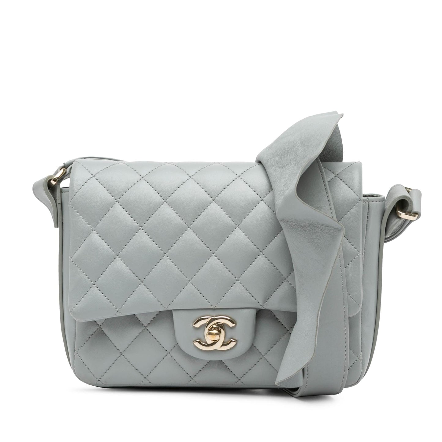 Chanel Quilted Calfskin Bolero De Chanel Flap Handbag