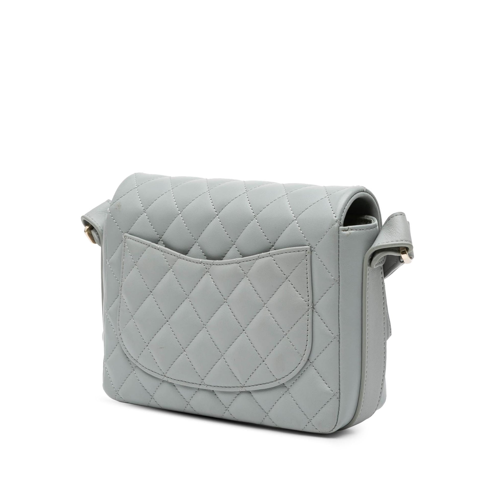 Chanel Quilted Calfskin Bolero De Chanel Flap Handbag