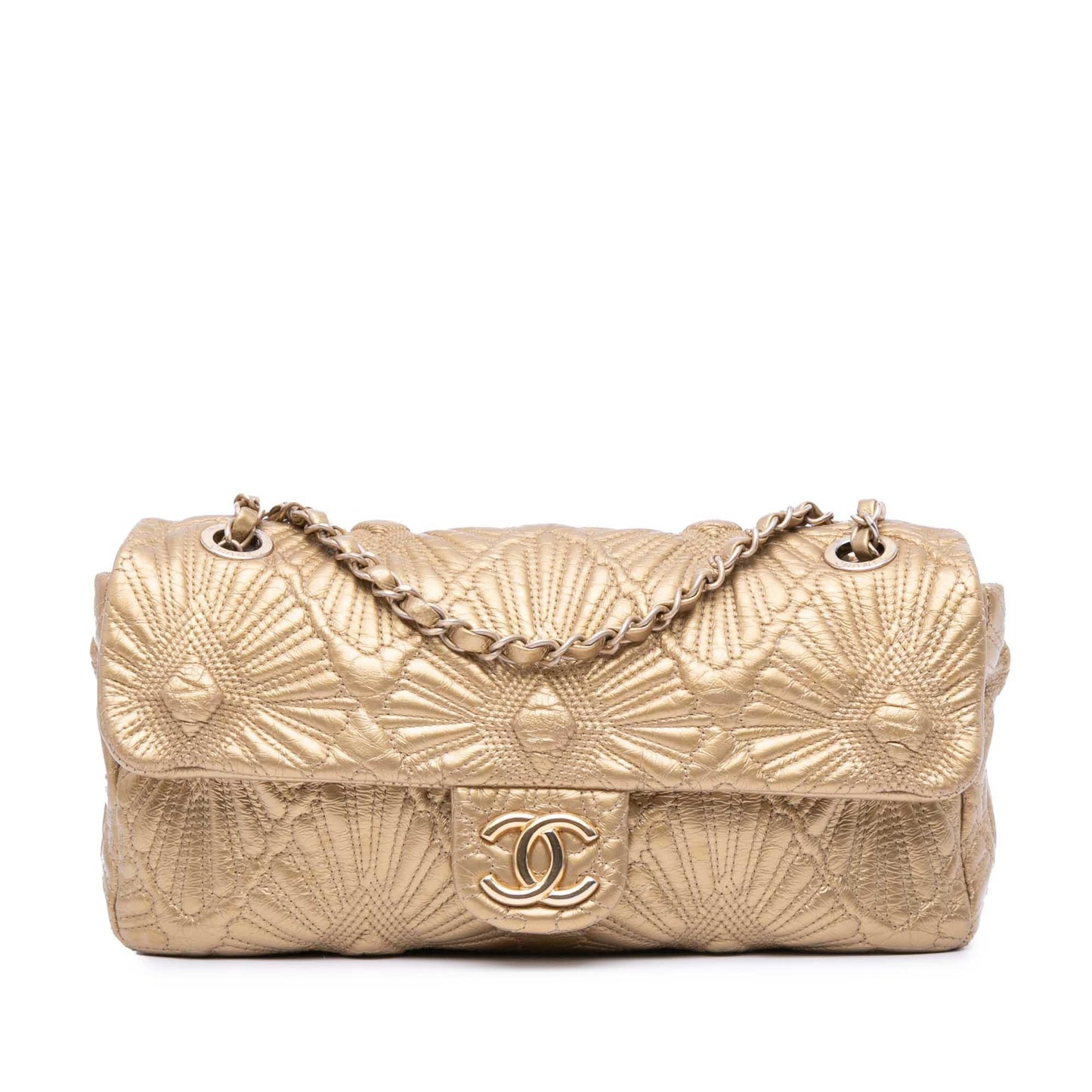 Chanel Quilted Calfskin Ca D'Oro Flap Handbag