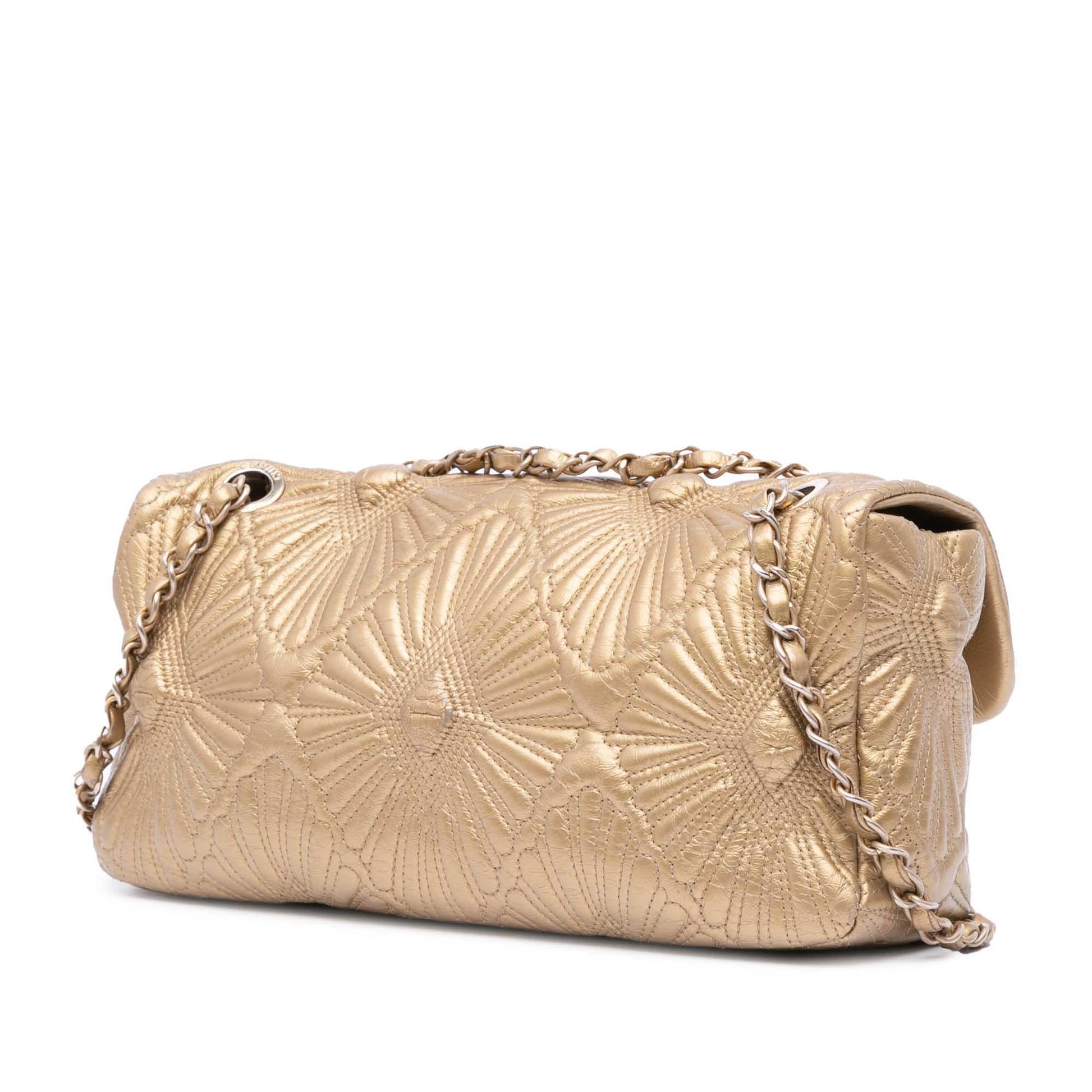 Chanel Quilted Calfskin Ca D'Oro Flap Handbag