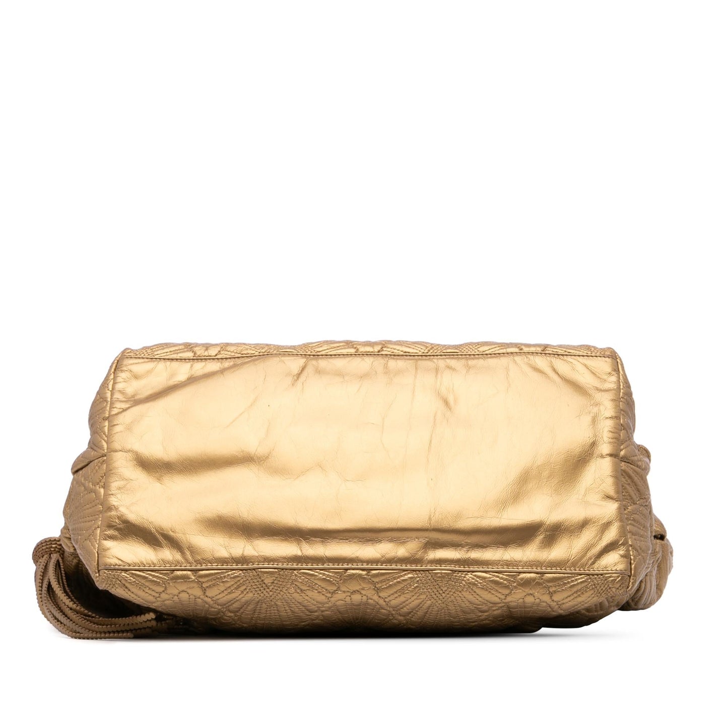 Chanel Quilted Calfskin Ca D'Oro Tote Bag