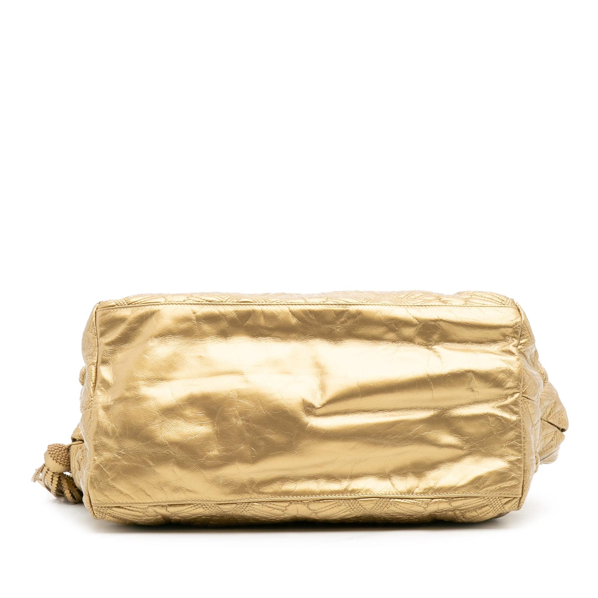 Chanel Quilted Calfskin Ca D'Oro Tote Bag Tote 1