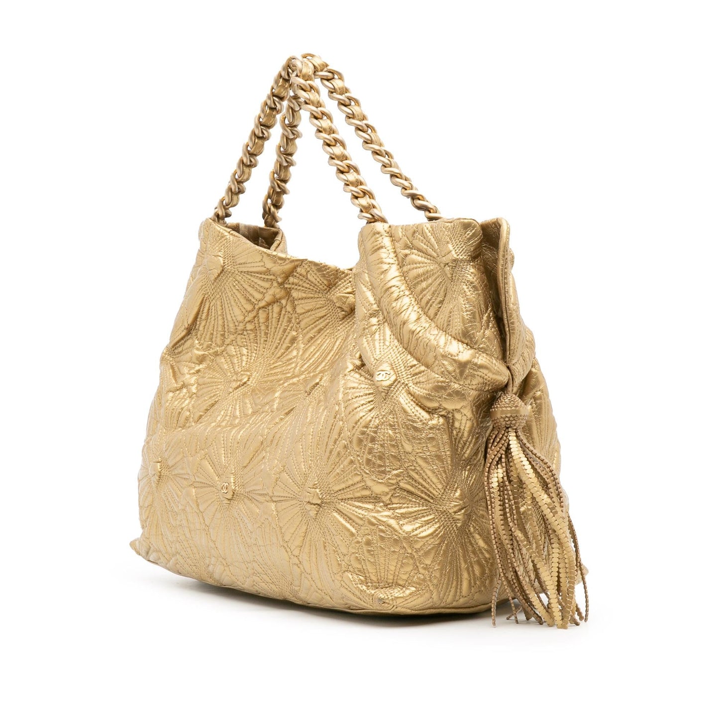 Chanel Quilted Calfskin Ca D'Oro Tote Bag Tote 1