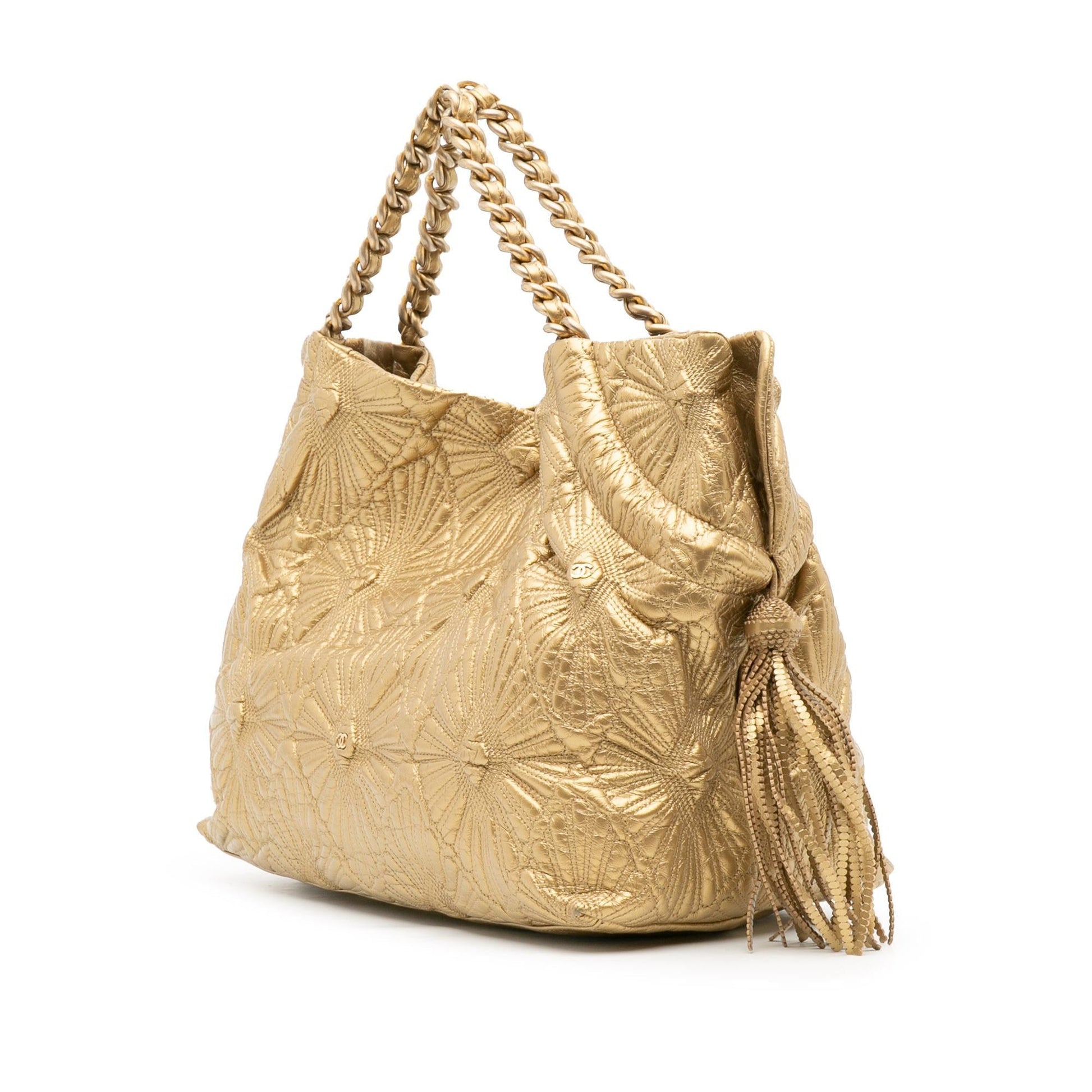 Chanel Quilted Calfskin Ca D'Oro Tote Bag Tote 1