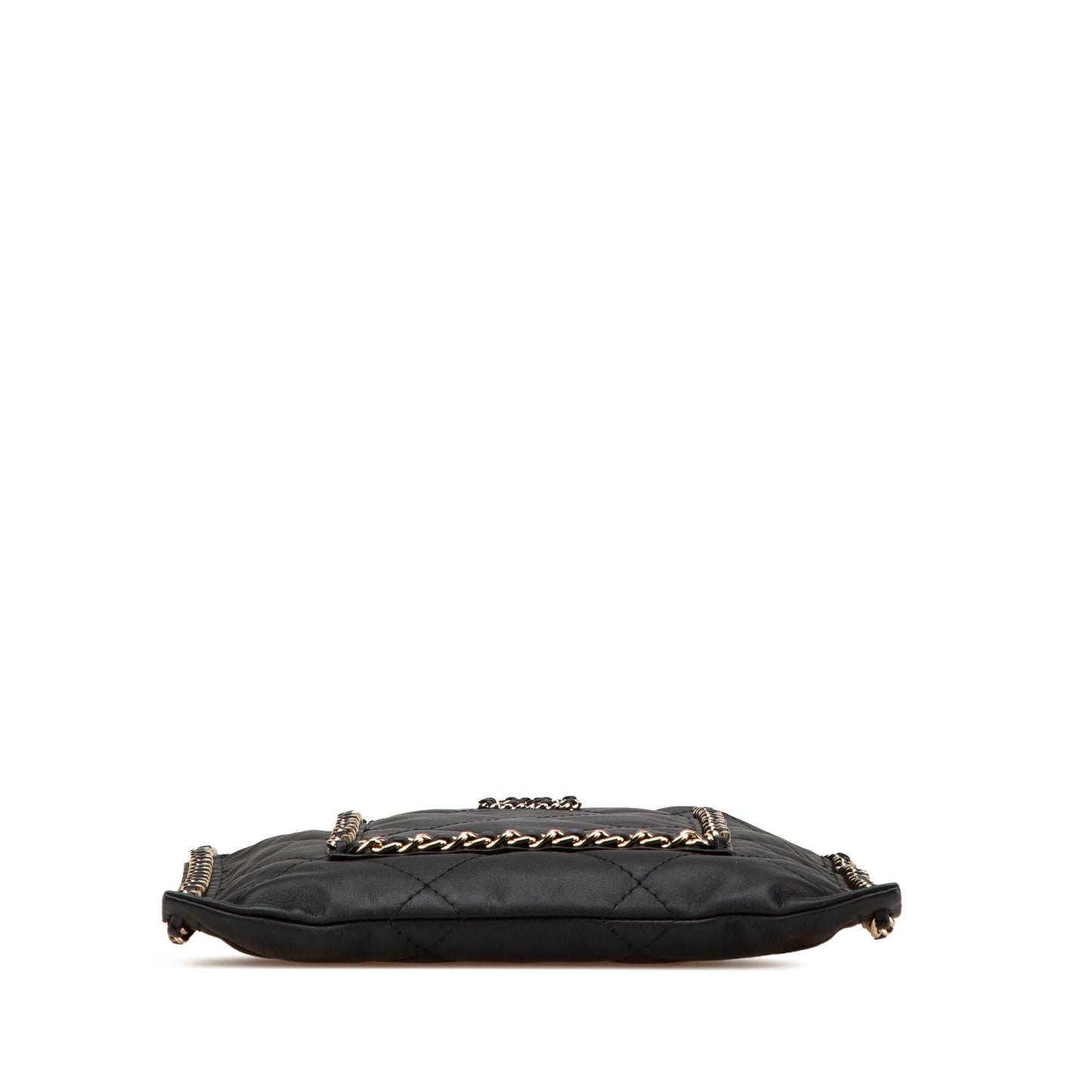 Chanel Quilted Calfskin Chain Flat for Women