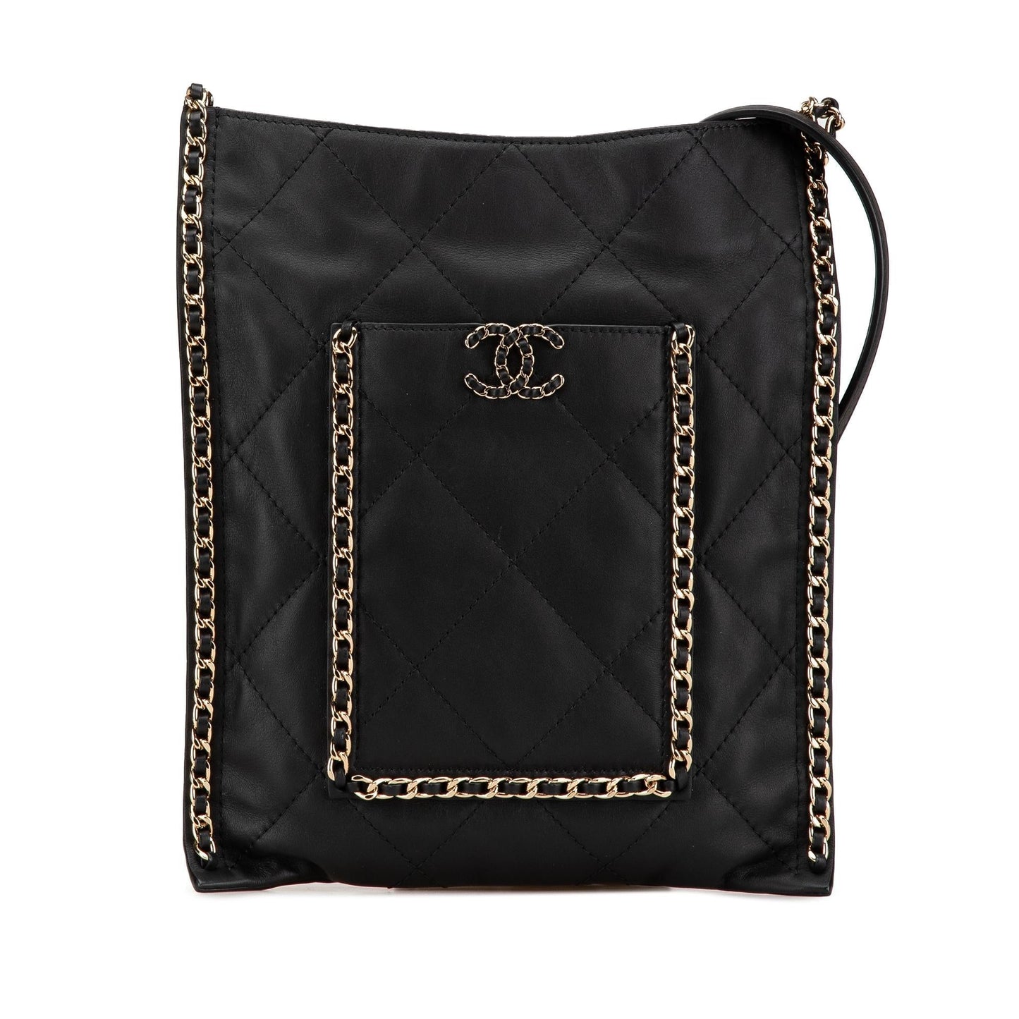 Chanel Quilted Calfskin Flat Shoes