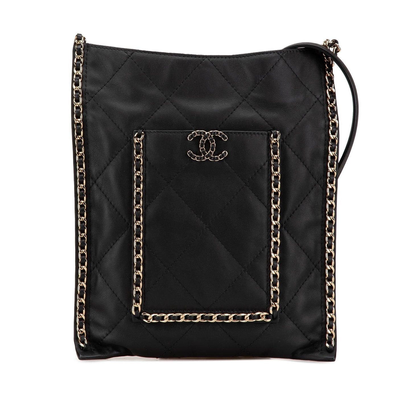Chanel Quilted Calfskin Flat Shoes Bag 2
