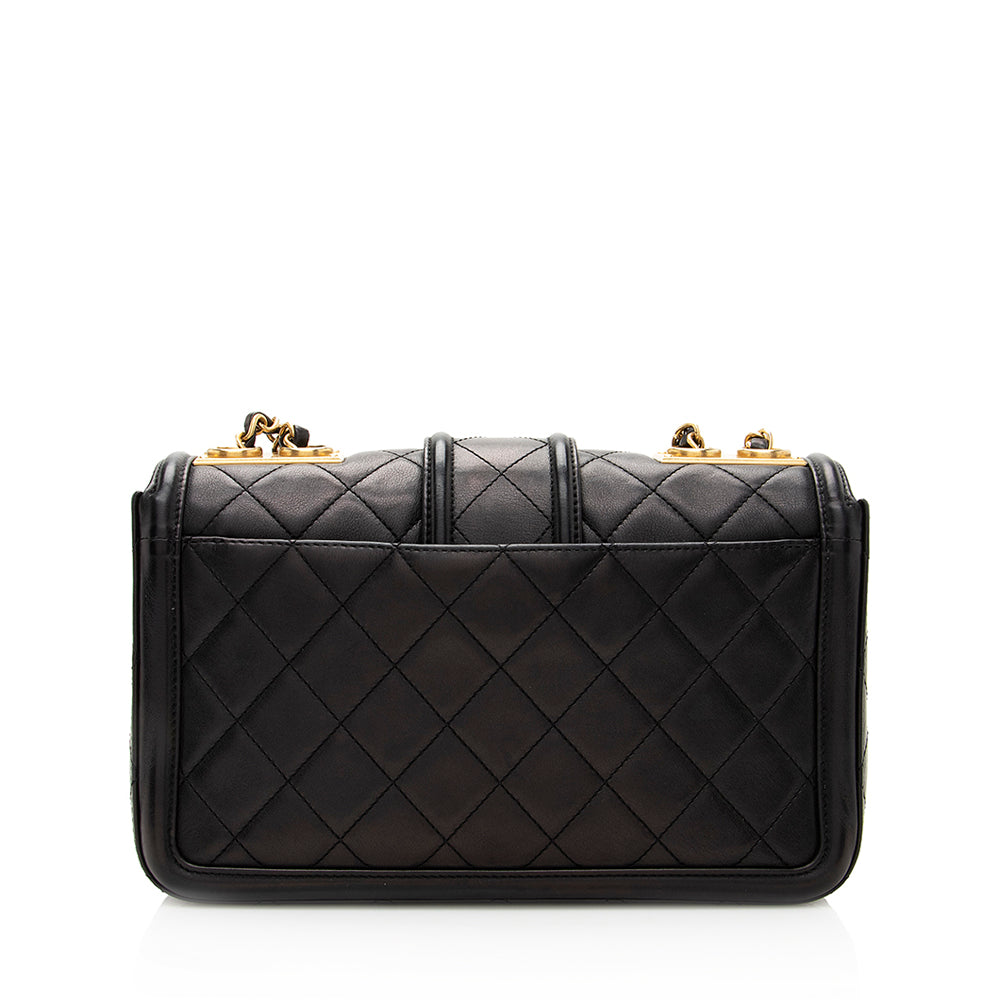 Chanel Quilted Calfskin Elegant Flap SHF Shoulder Bag
