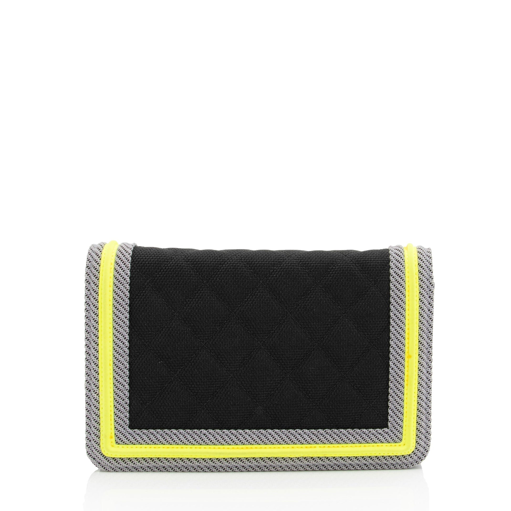 Chanel Quilted Fluo Boy on SHF-jXYUuG Canvas Wallet Case