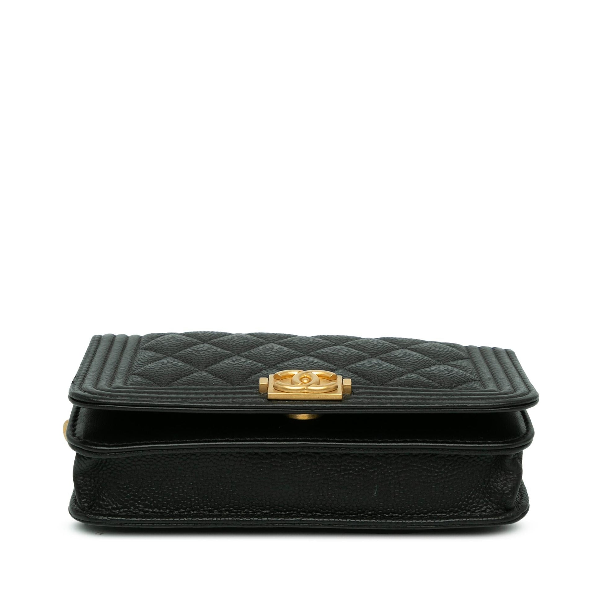 Chanel Quilted Caviar Boy on SHG-zDpkSM Wallet Case