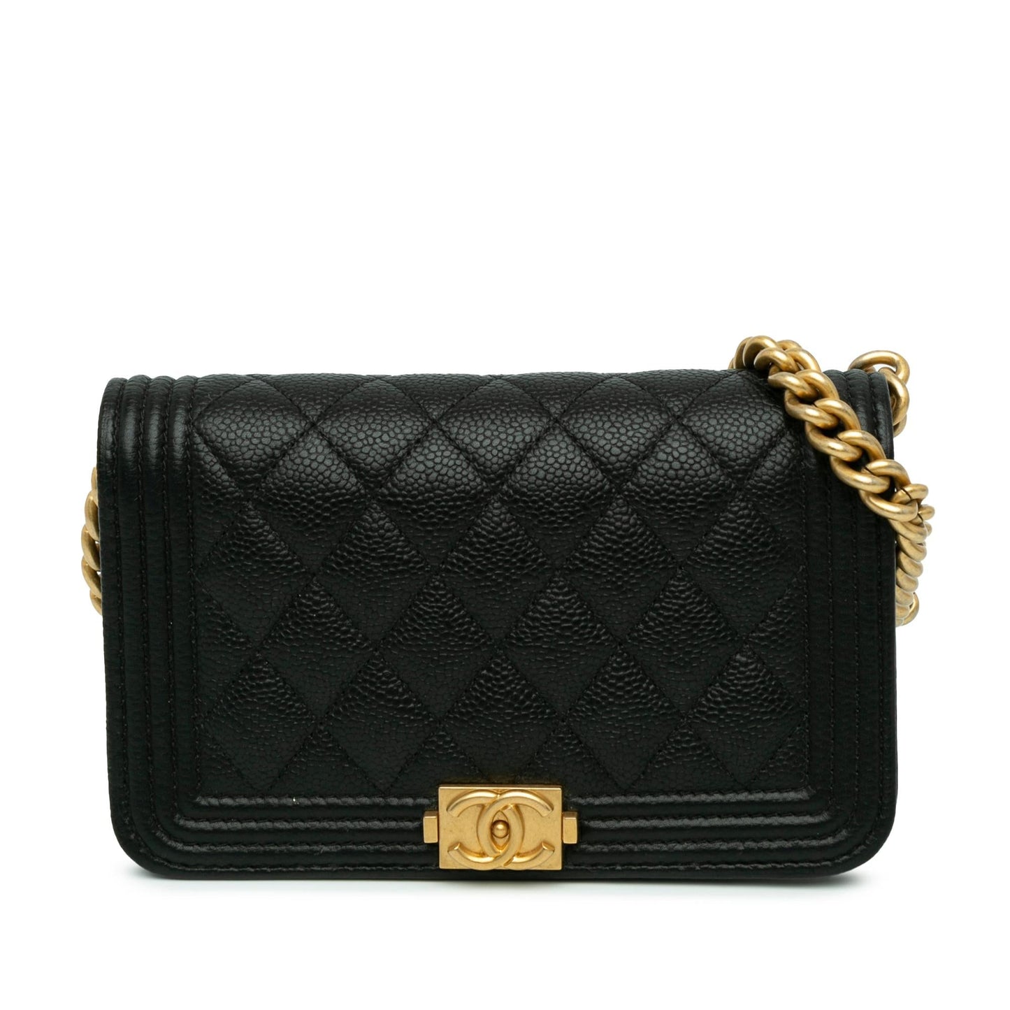 Chanel Quilted Caviar Boy on SHG-zDpkSM Wallet Case