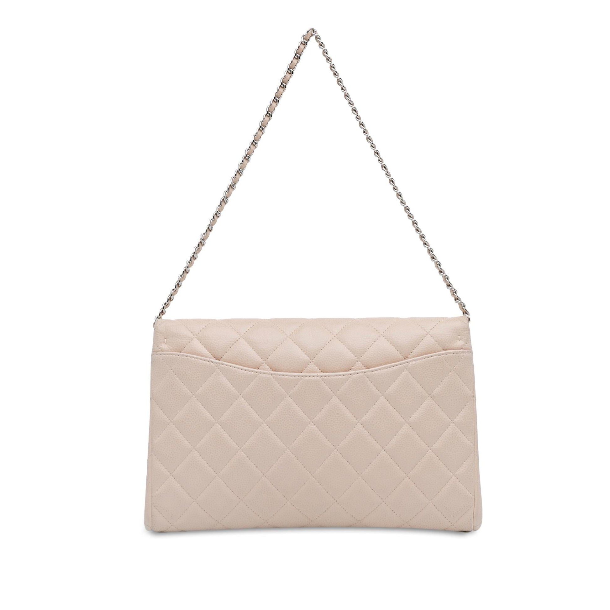 Chanel Quilted Caviar Flap SHG-7v4fjq Clutch Bag