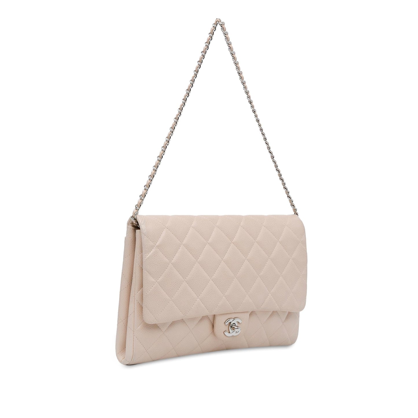 Chanel Quilted Caviar Flap SHG-7v4fjq Clutch Bag