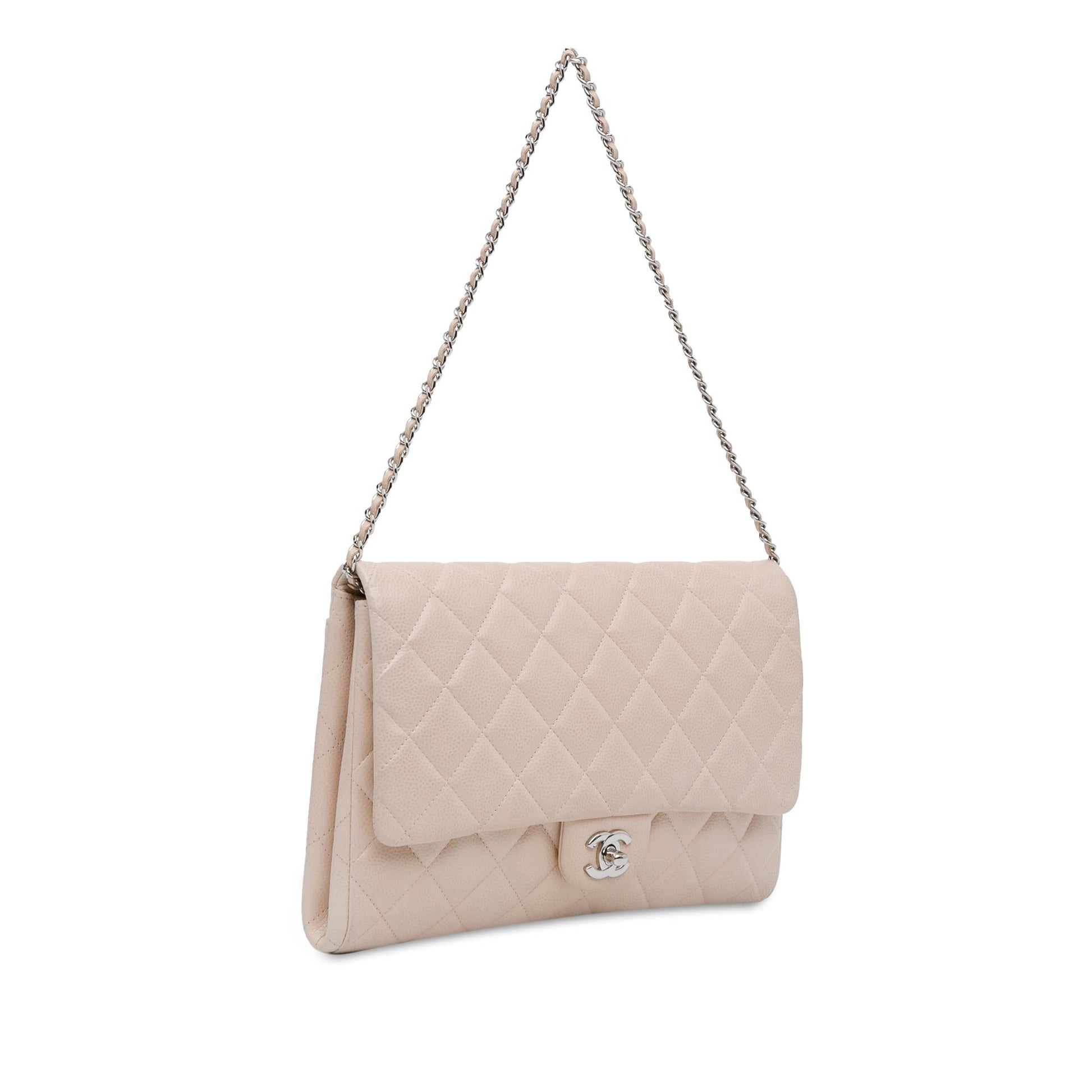 Chanel Quilted Caviar Flap SHG-7v4fjq Clutch Bag