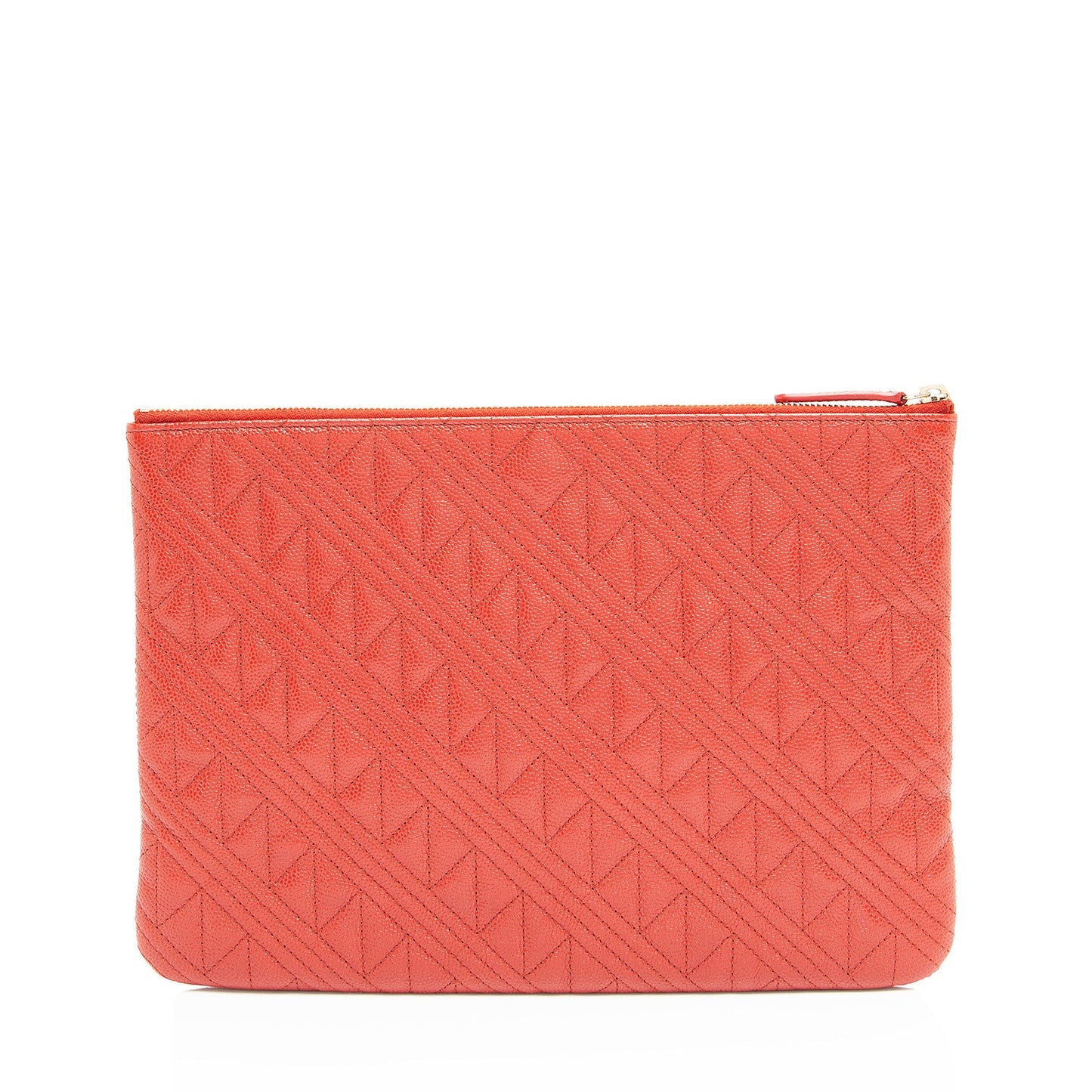 Chanel Quilted Caviar O- SHF-AsHaeD Leather Handbag