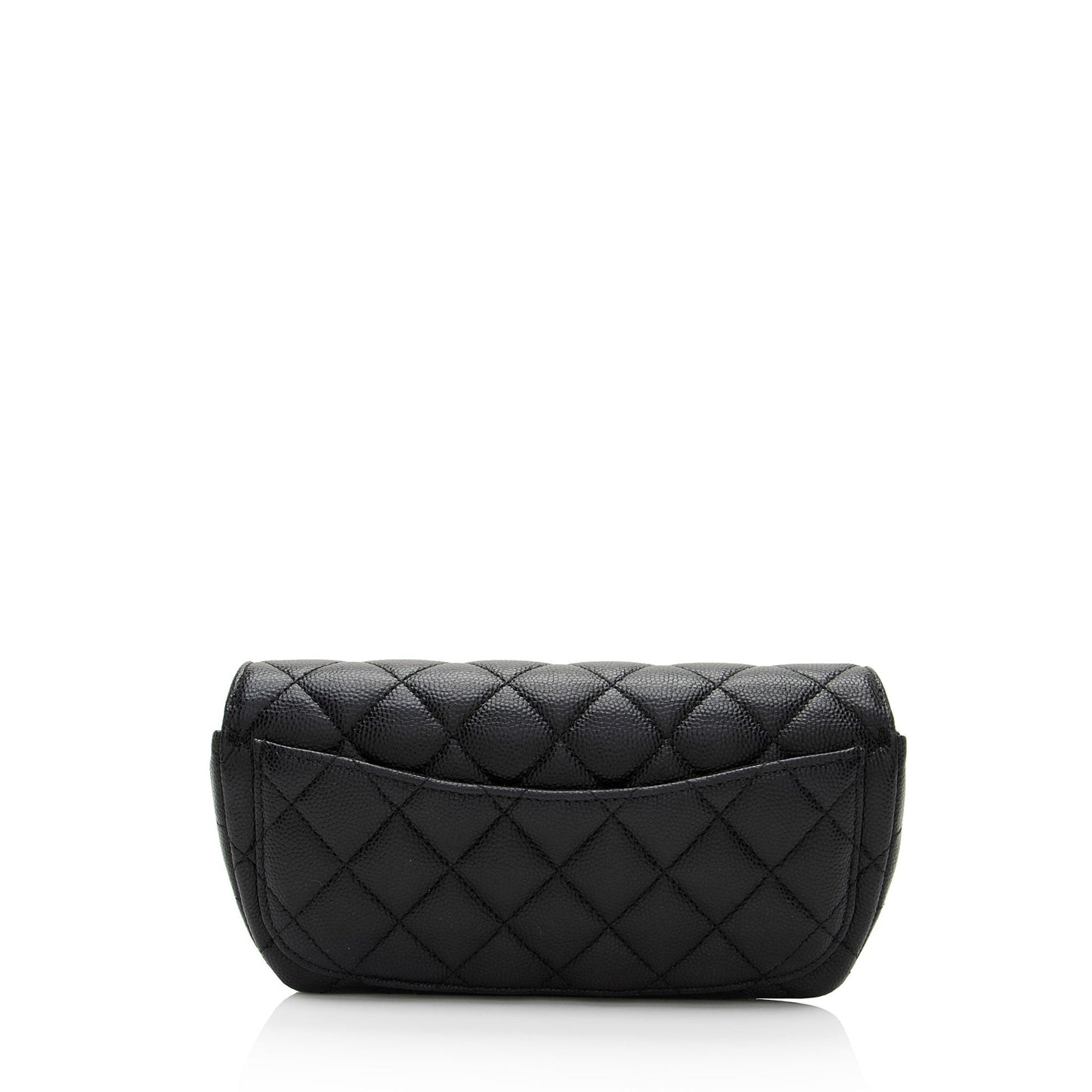 Chanel Quilted Caviar Leather Mini Bag