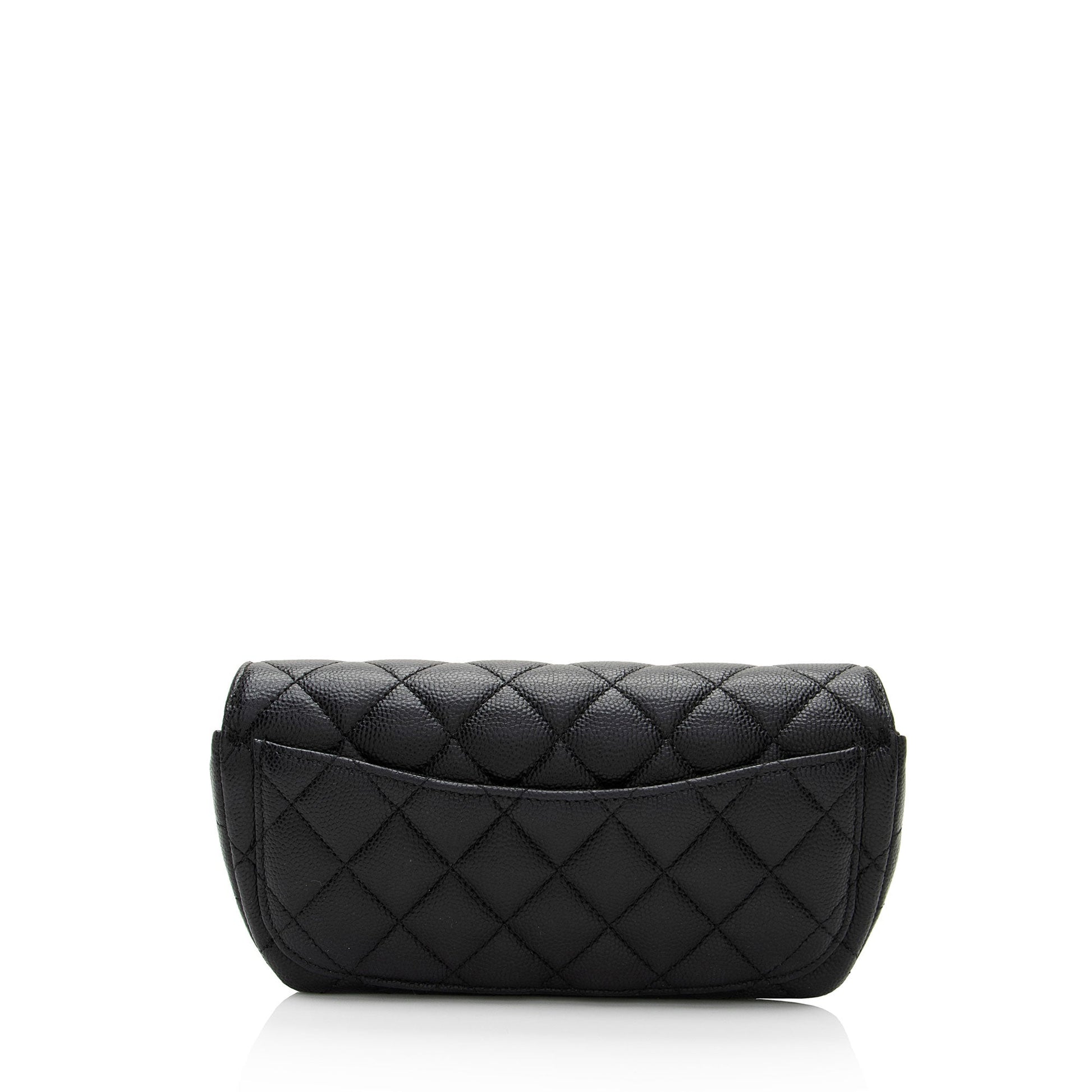 Chanel Quilted Caviar Leather Mini Bag