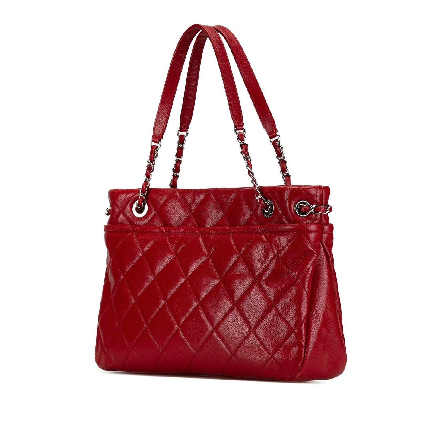 Chanel Quilted Caviar Soft Shopper Tote Bag