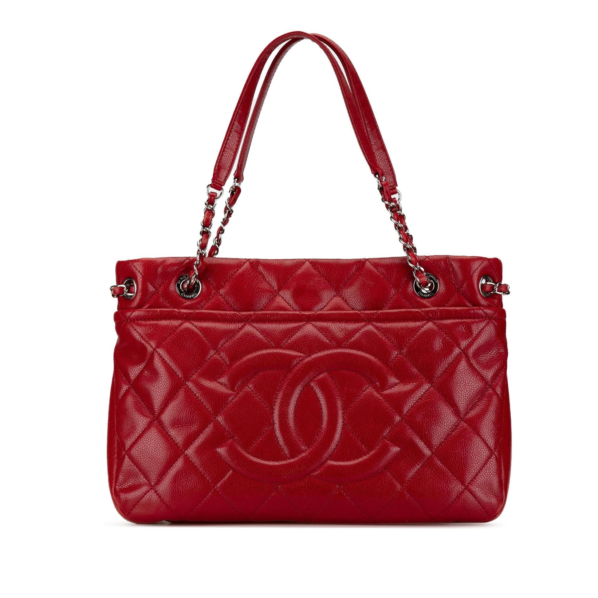Chanel Quilted Caviar Soft Tote Bag