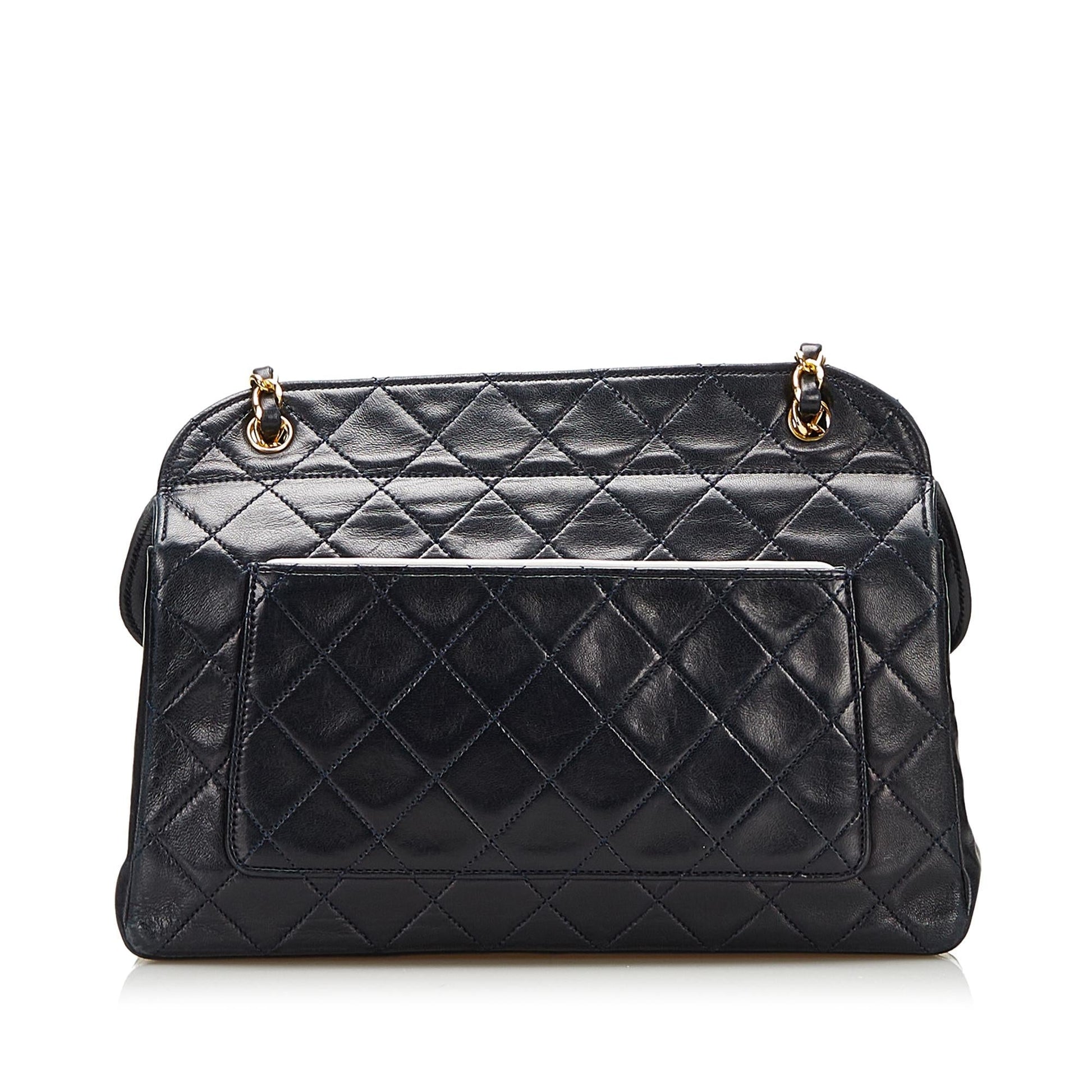 Chanel Quilted Classic Single Flap SHG-zrm3QC Handbag
