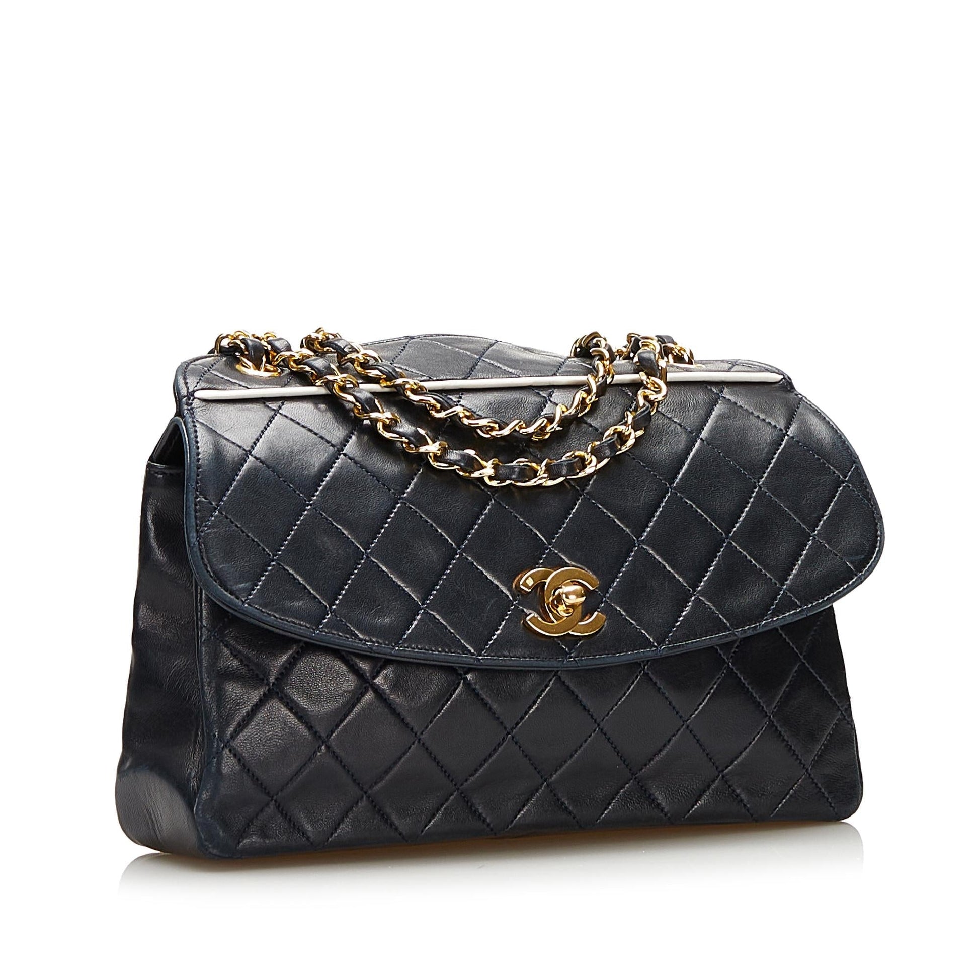 Chanel Quilted Classic Single Flap SHG-zrm3QC Handbag