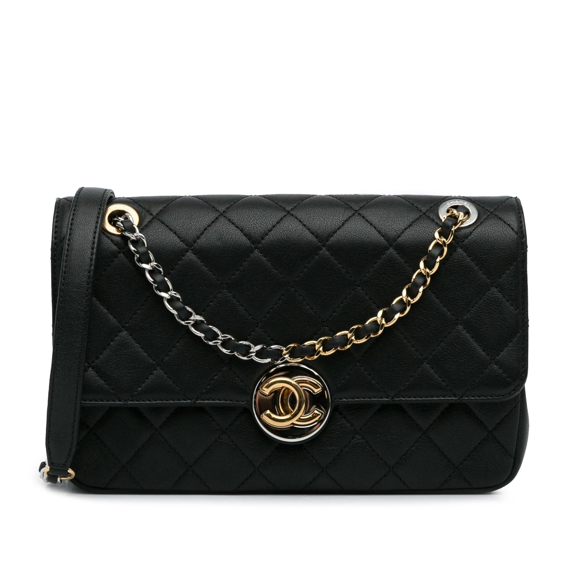 Chanel Quilted Classic Single Flap SHG-n3i9JL Handbag