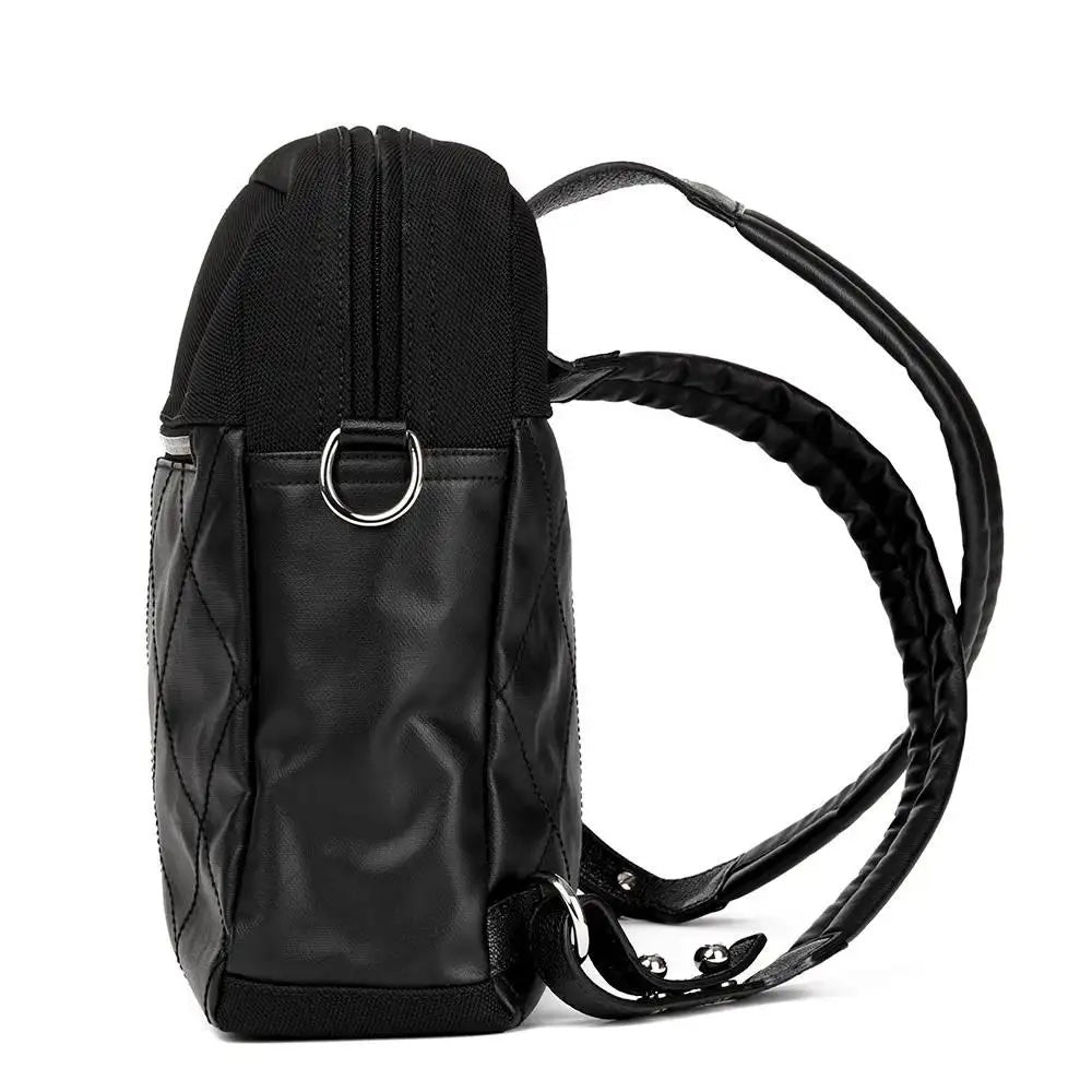 Chanel PARIS BIARRITZ CC QUILTED COATED BACKPACK Canvas Coated Canvas Apparel
