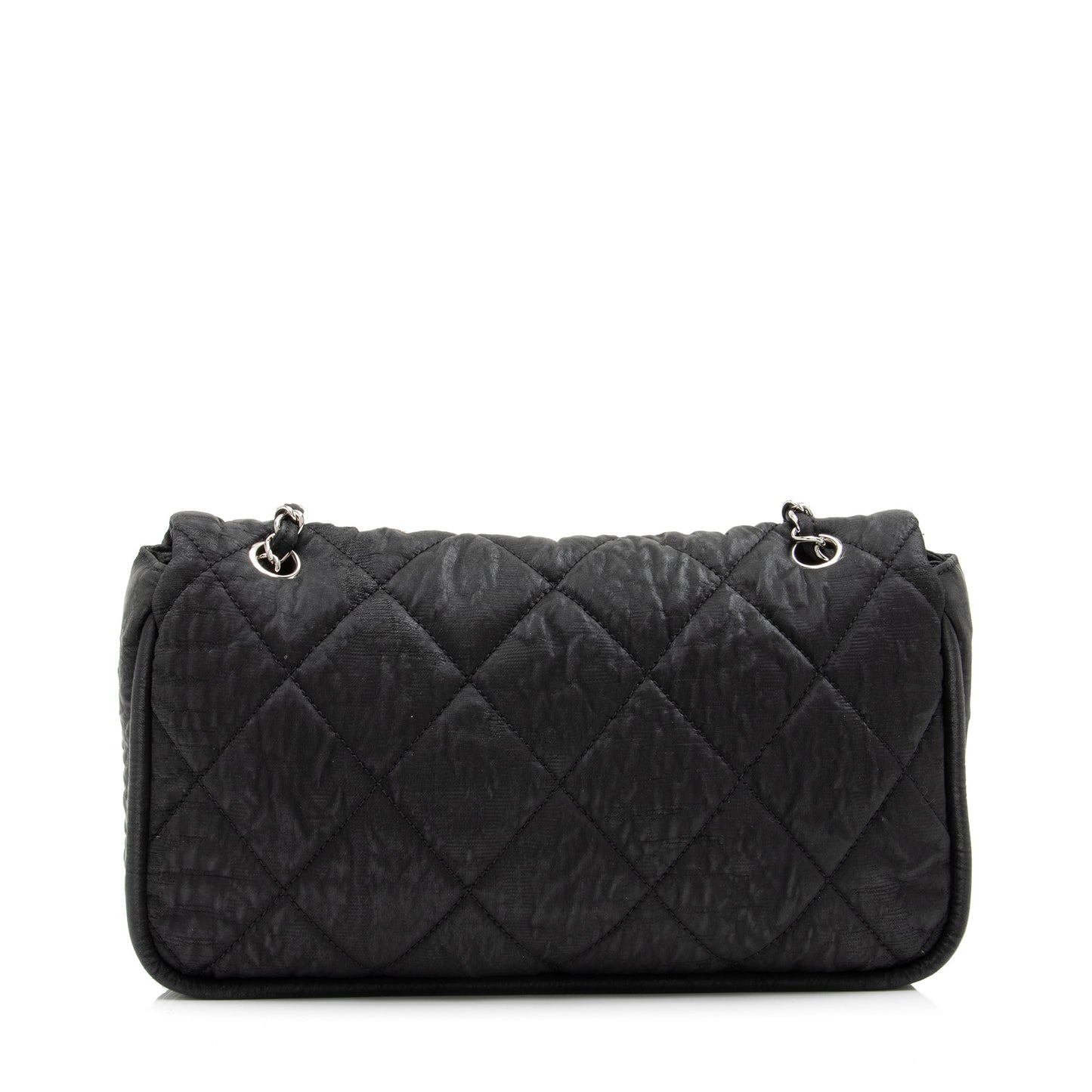 Chanel Quilted Coated Le Marais Ligne Flap Canvas Coated Canvas Apparel
