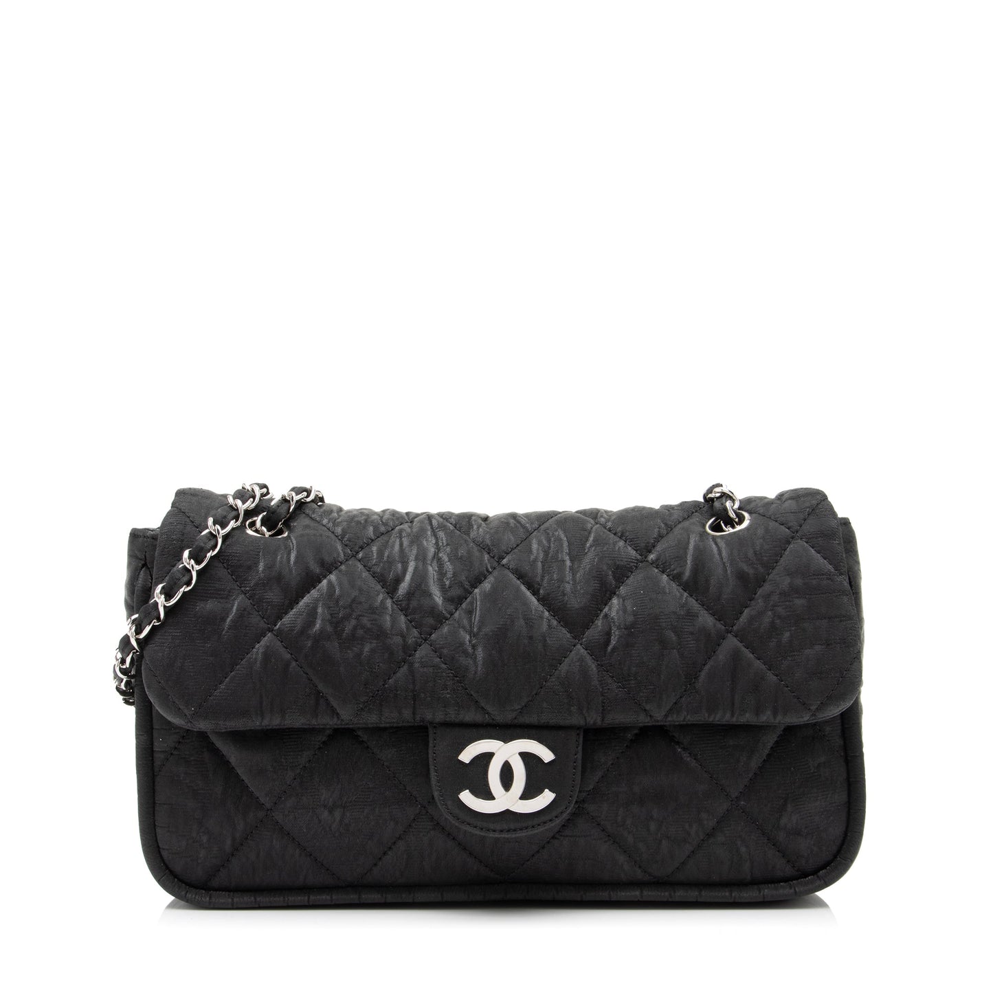 Chanel Quilted Coated Le Marais Ligne Flap Canvas Coated Canvas Apparel