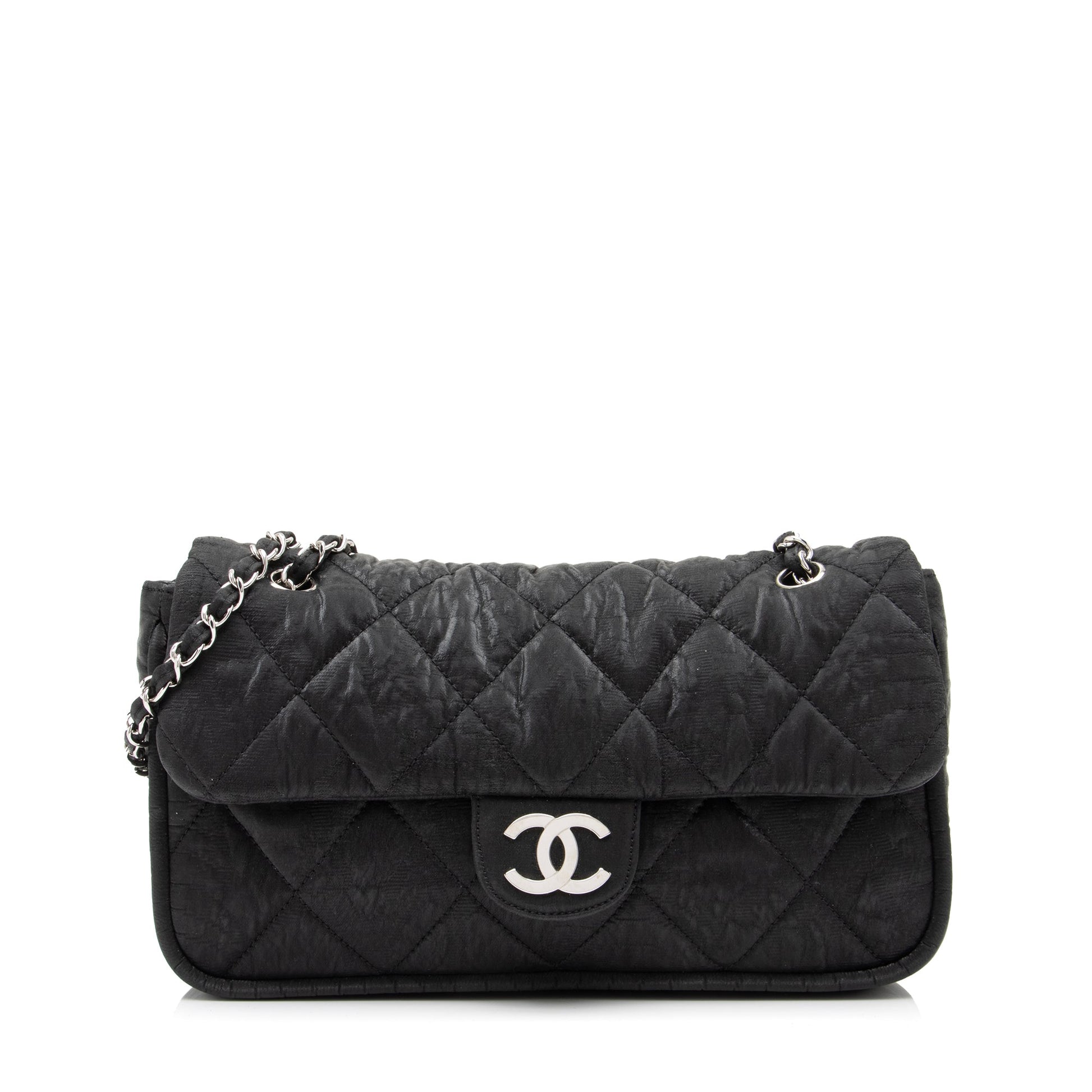 Chanel Quilted Coated Le Marais Ligne Flap Canvas Coated Canvas Apparel