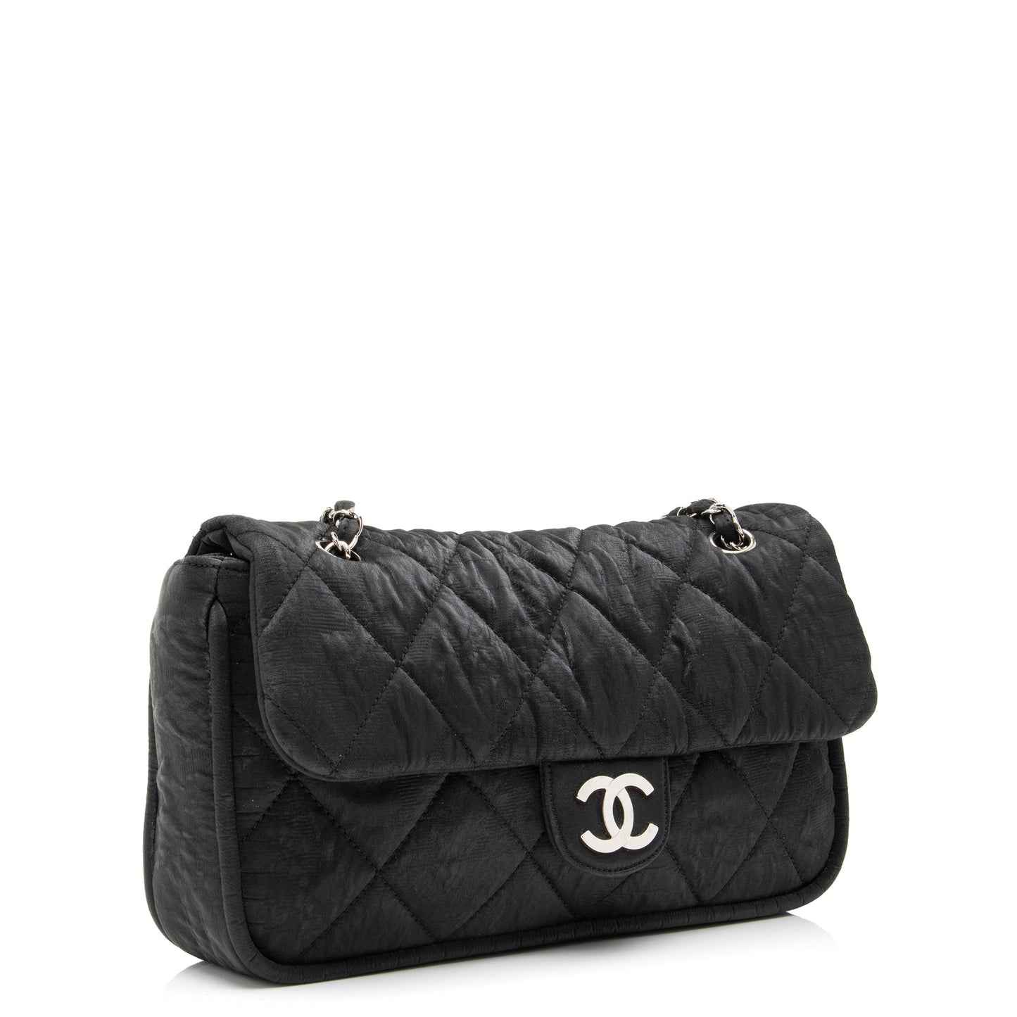 Chanel Quilted Coated Le Marais Ligne Flap Canvas Coated Canvas Apparel