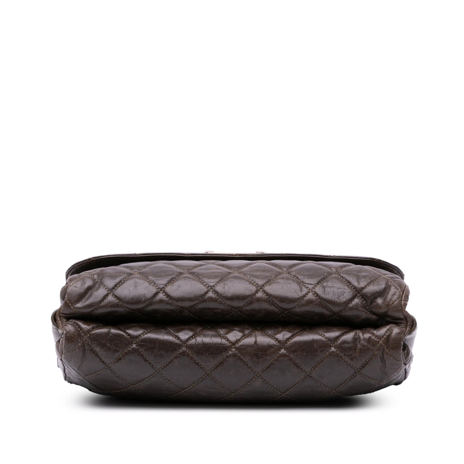 Chanel Quilted Glazed Calfskin Soft Boy Flap Handbag