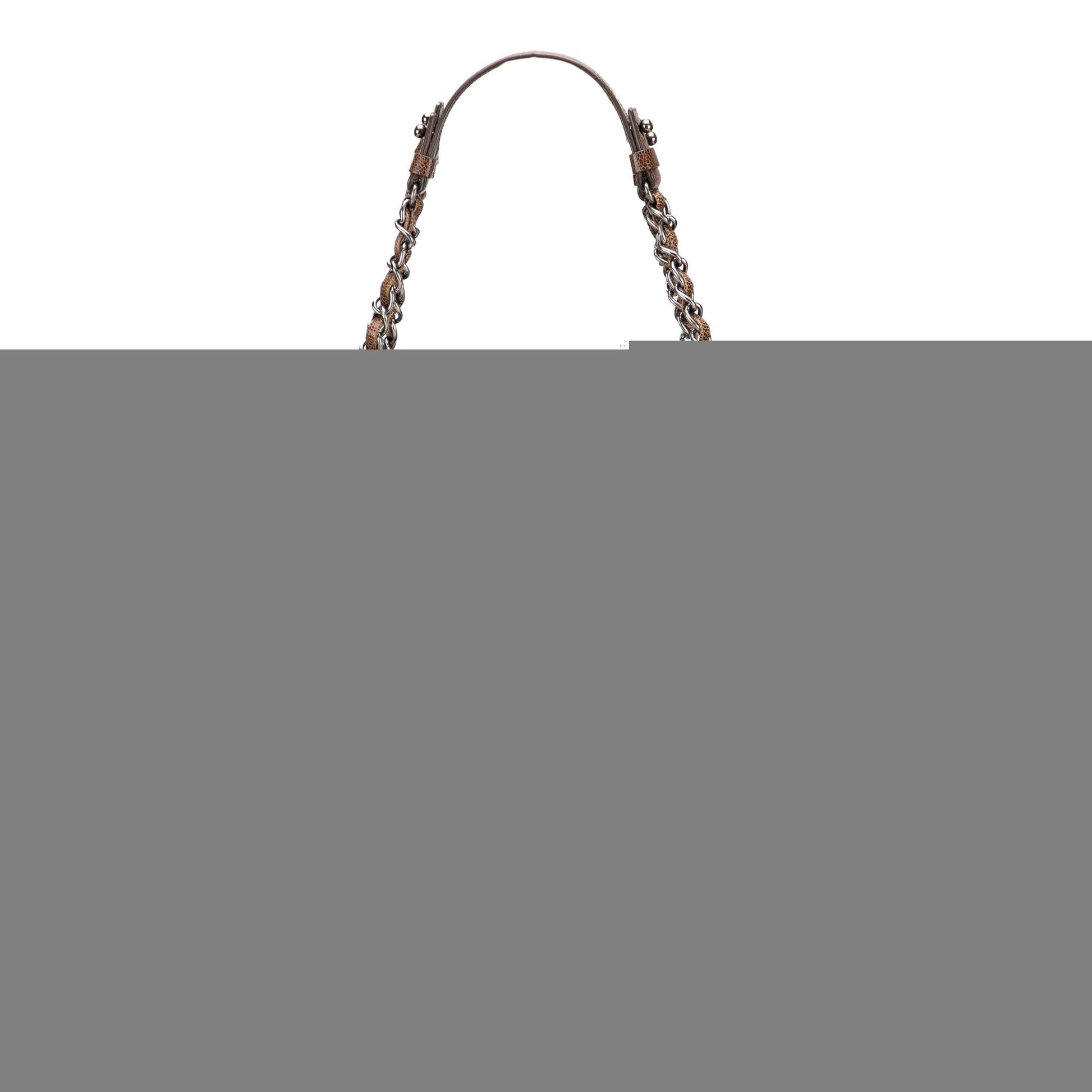 Chanel Quilted Glazed Caviar CC Crave Tote Bag