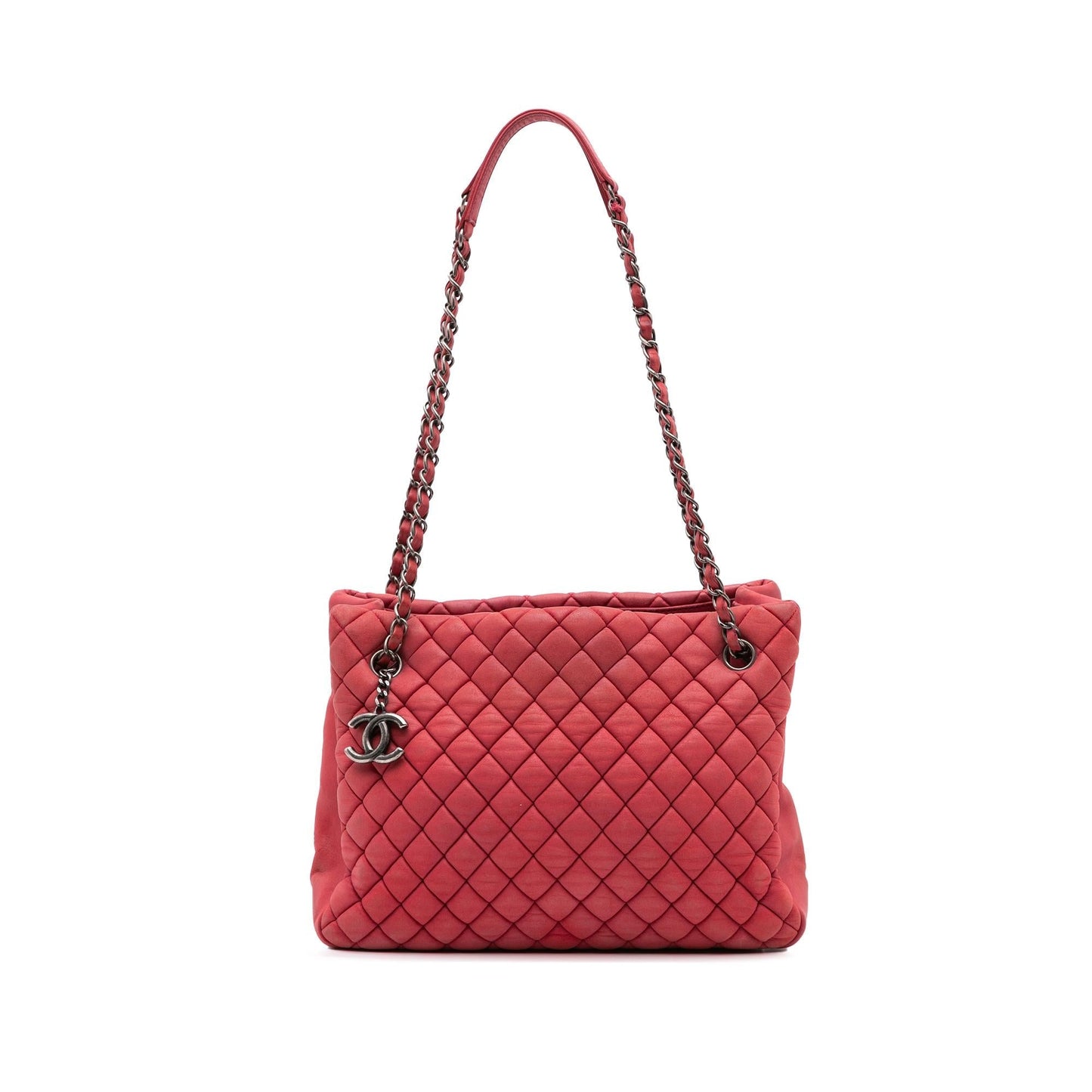 Chanel Quilted Iridescent Calfskin New Bubble Tote Bag Tote 1