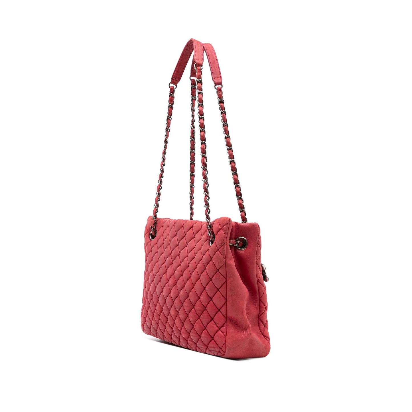 Chanel Quilted Iridescent Calfskin New Bubble Tote Bag Tote 1