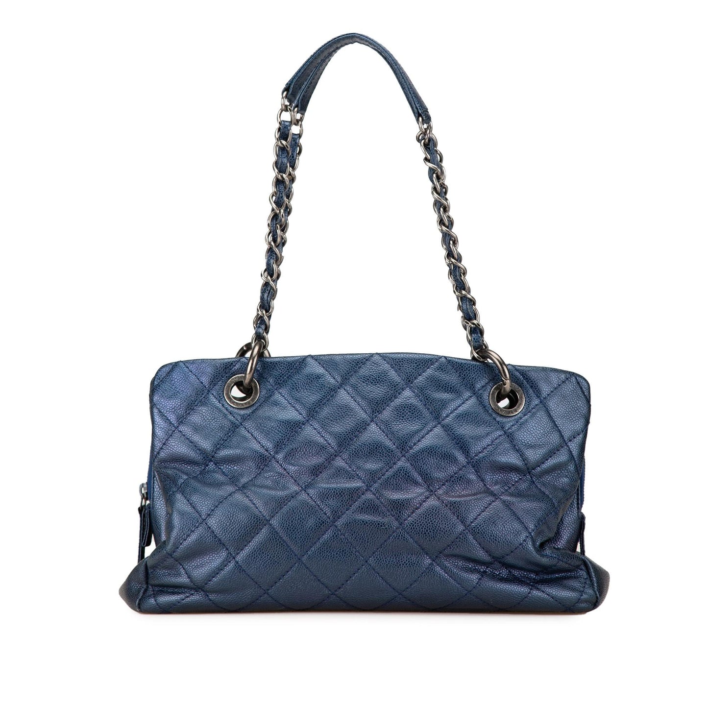 Chanel Quilted Iridescent Caviar Chic Shopping Tote Bag Tote 1