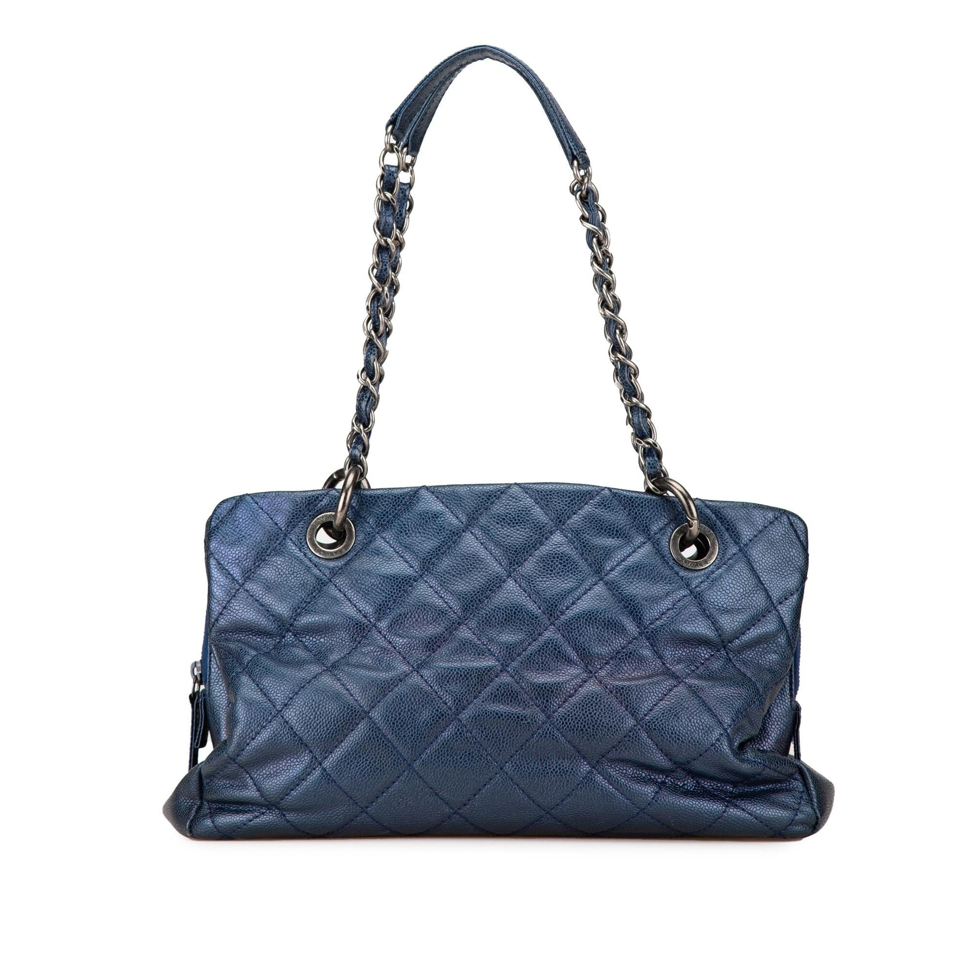 Chanel Quilted Iridescent Caviar Chic Shopping Tote Bag Tote 1