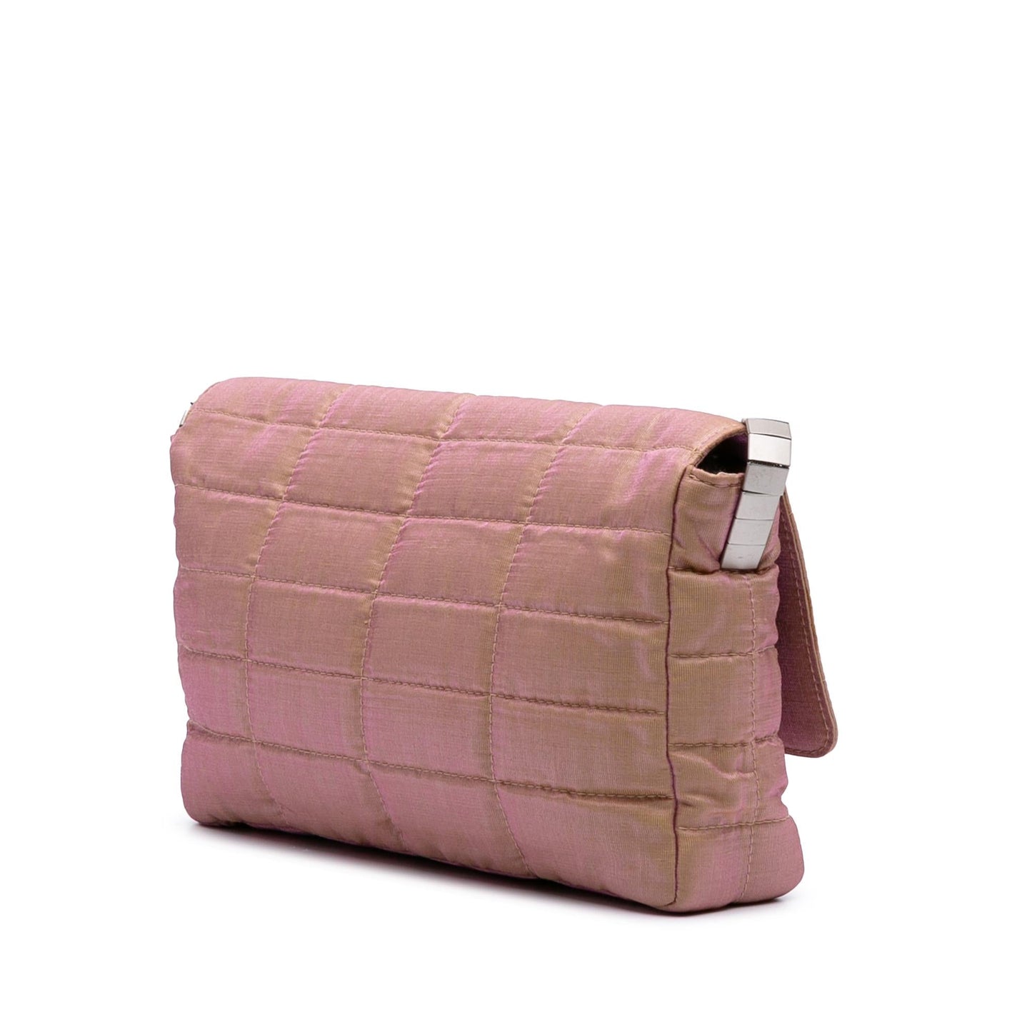 Chanel Quilted Iridescent Nylon Mademoiselle Flap Handbag